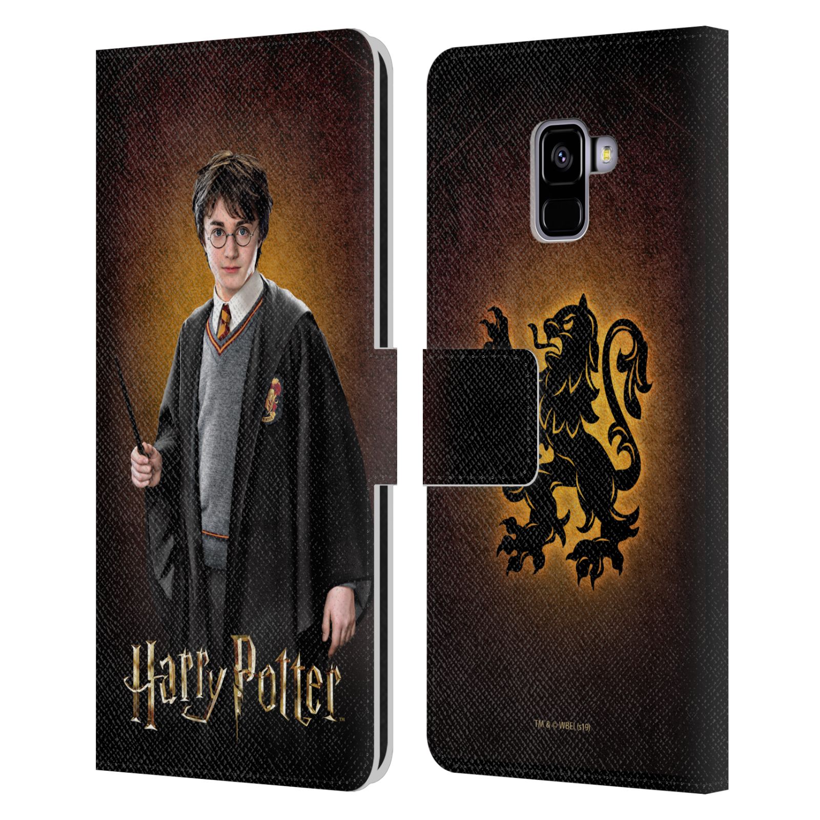 Pouzdro na mobil Samsung Galaxy A8+ 2018 - HEAD CASE - Harry Potter - Harry Potter portrét