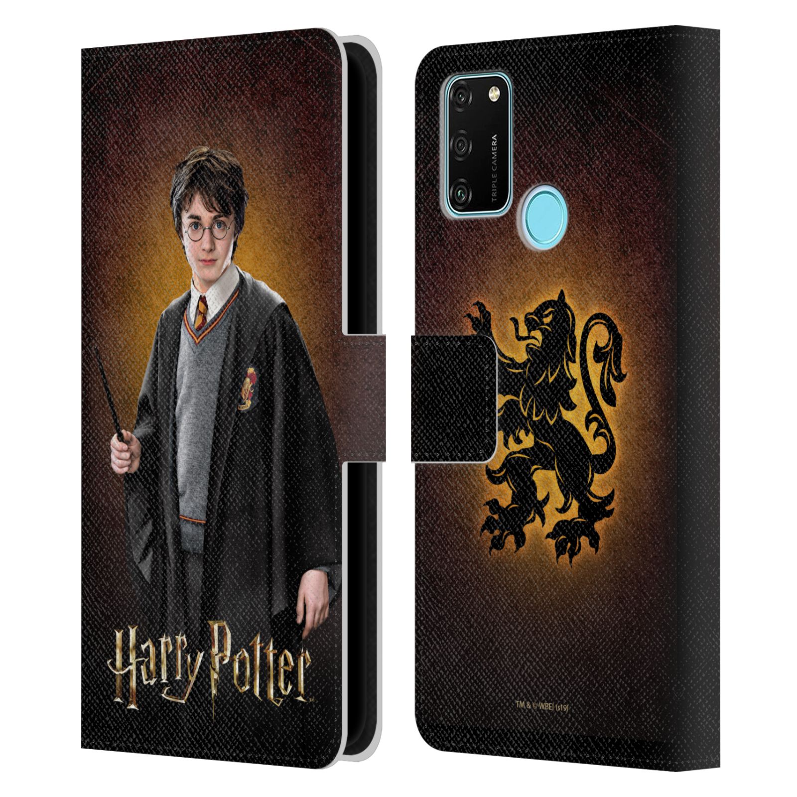 Pouzdro na mobil Honor 9A - HEAD CASE - Harry Potter - Harry Potter portrét