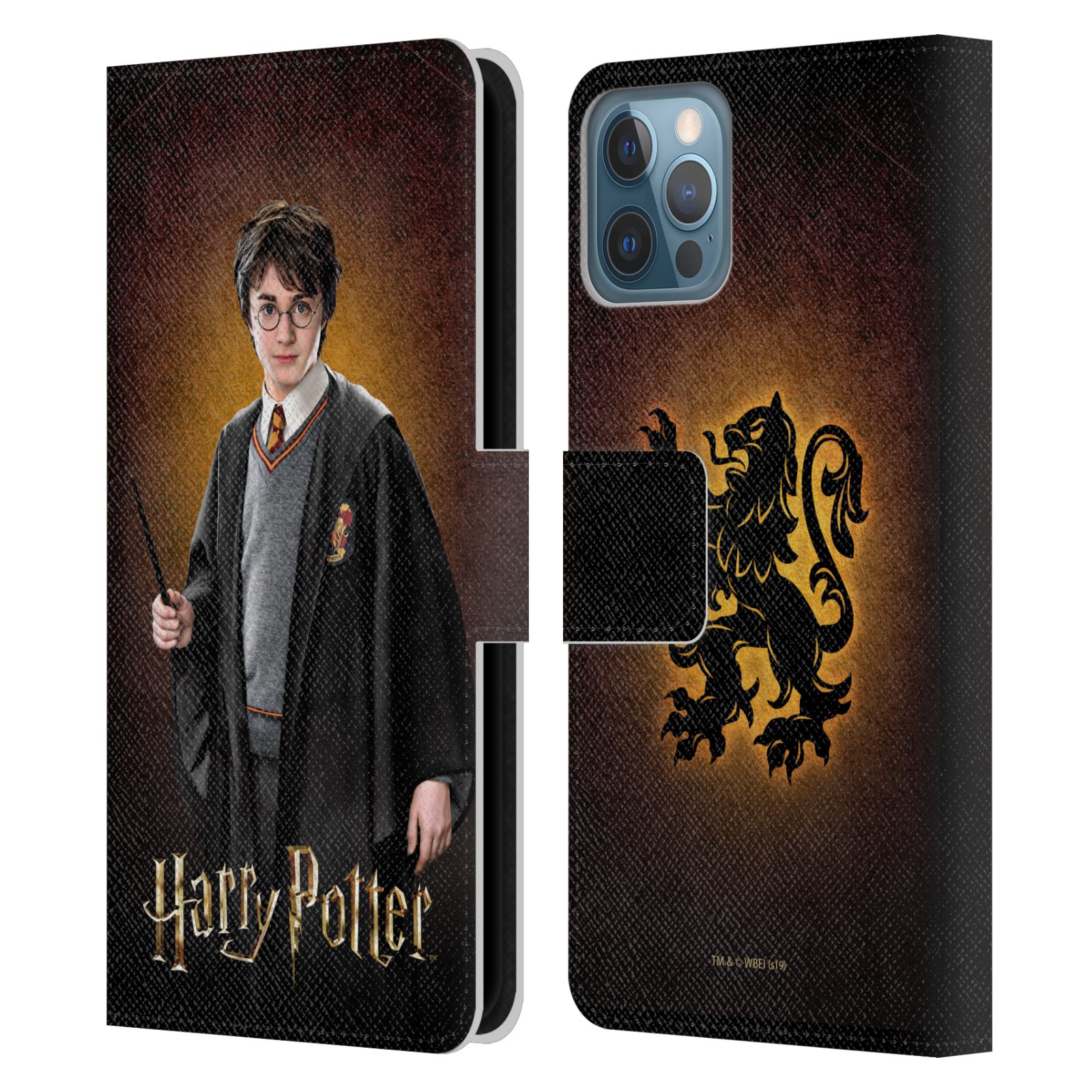Pouzdro na mobil Apple Iphone 12 / 12 Pro - HEAD CASE - Harry Potter - Harry Potter portrét
