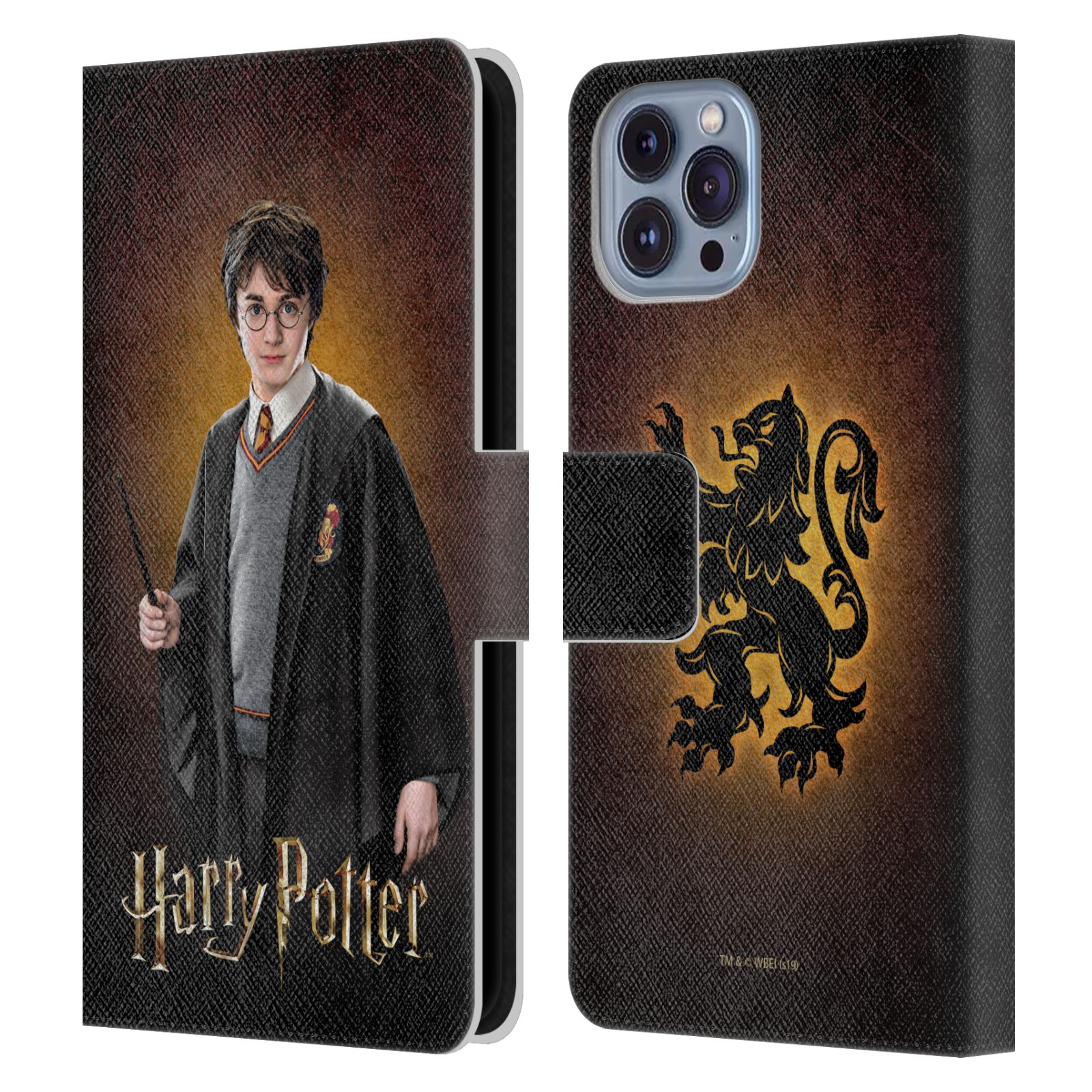 Pouzdro na mobil Apple Iphone 14 - HEAD CASE - Harry Potter - Harry Potter portrét