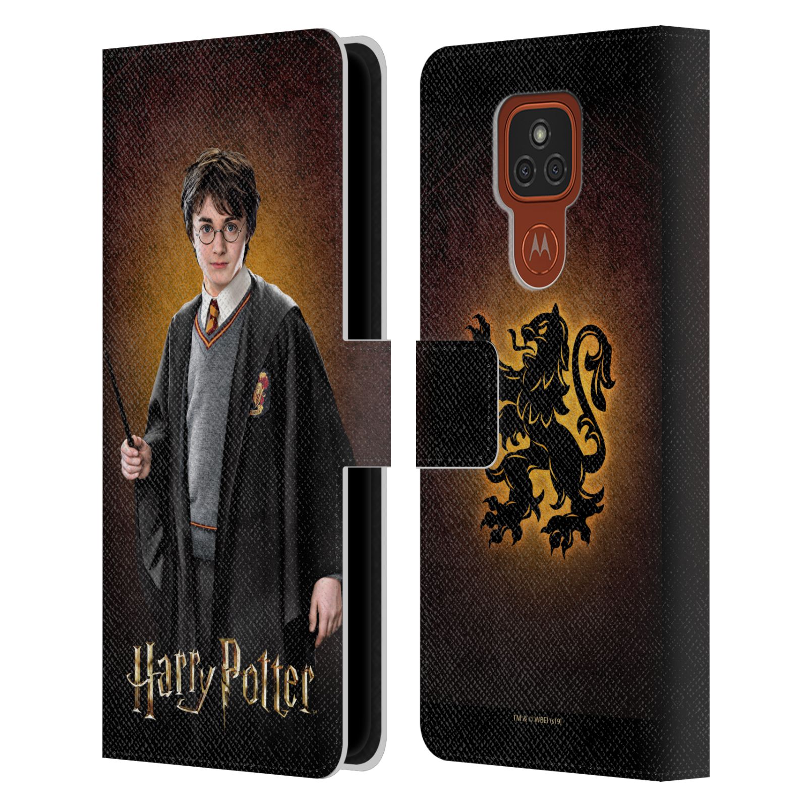 Pouzdro na mobil Motorola Moto E7 Plus - HEAD CASE - Harry Potter - Harry Potter portrét