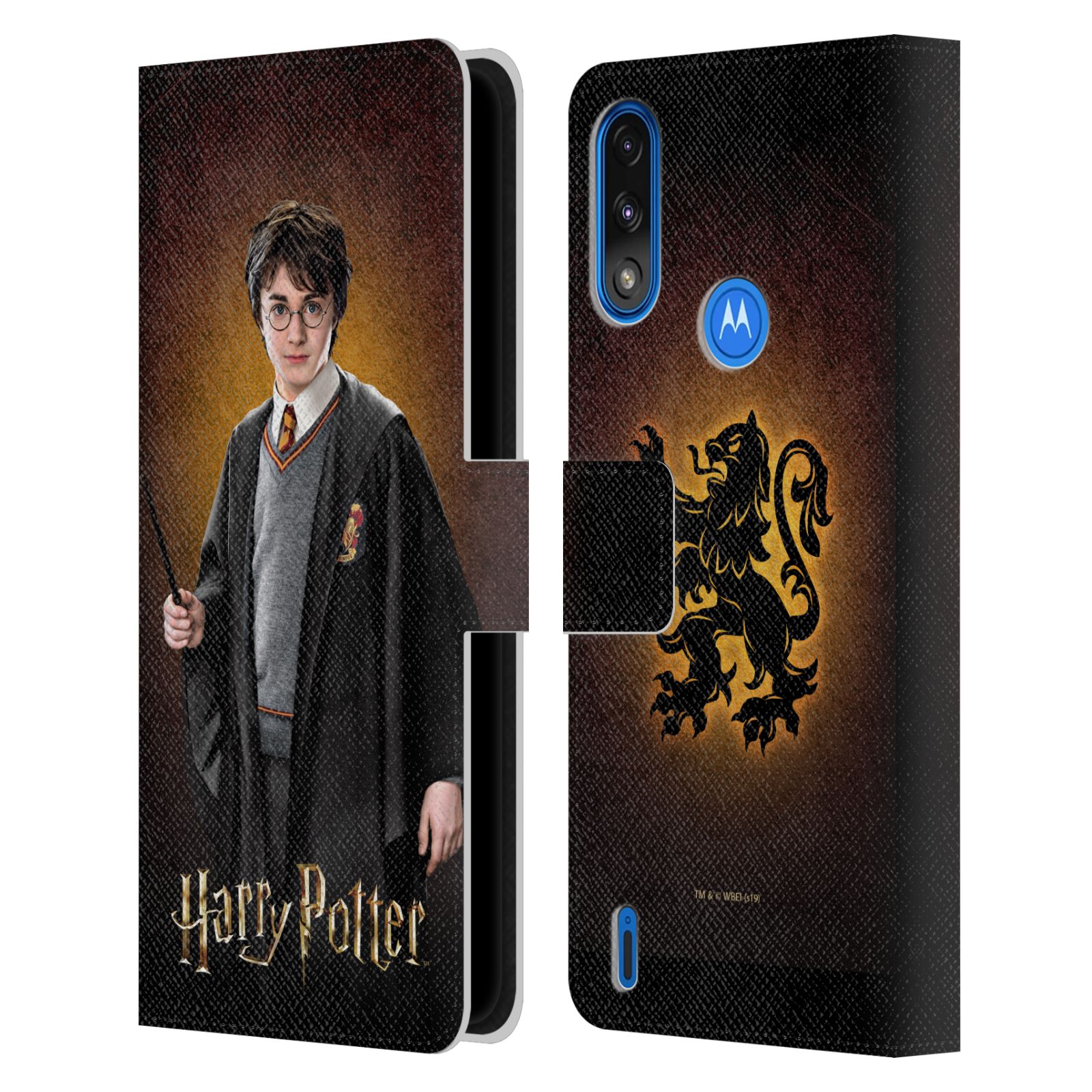 Pouzdro na mobil Motorola Moto E7 POWER - HEAD CASE - Harry Potter - Harry Potter portrét
