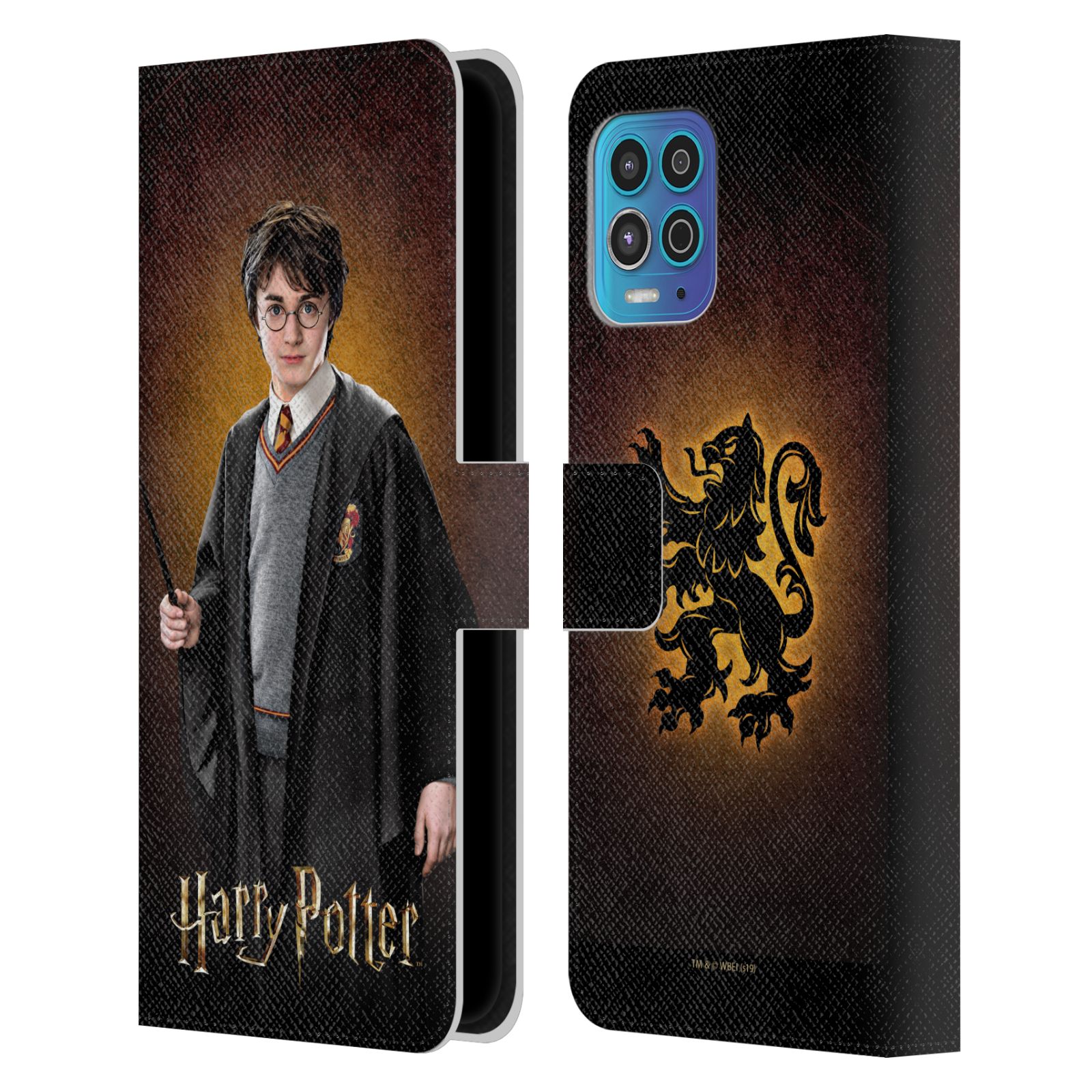 Pouzdro na mobil Motorola Moto G100 - HEAD CASE - Harry Potter - Harry Potter portrét