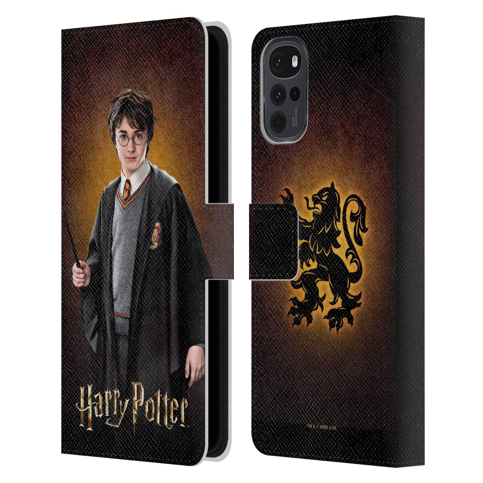 Pouzdro na mobil Motorola Moto G22 - HEAD CASE - Harry Potter - Harry Potter portrét