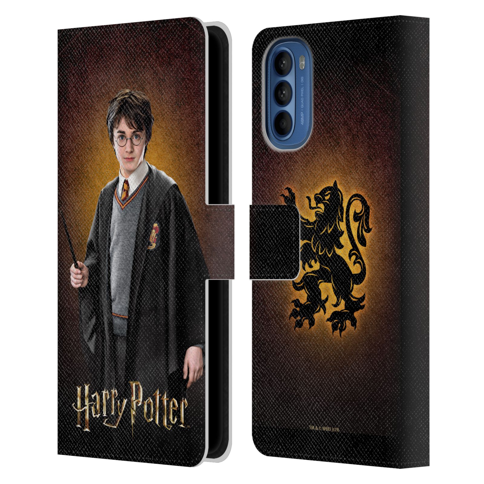 Pouzdro na mobil Motorola Moto G41 - HEAD CASE - Harry Potter - Harry Potter portrét