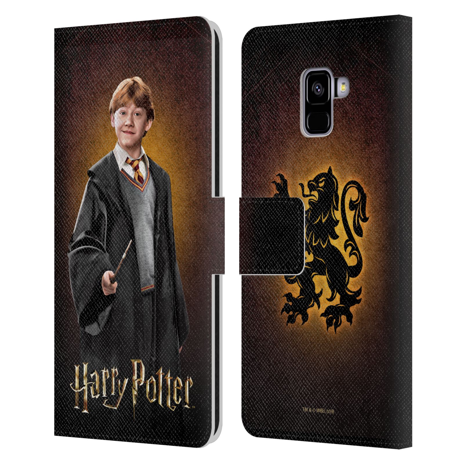 Pouzdro na mobil Samsung Galaxy A8+ 2018 - HEAD CASE - Harry Potter - Ron Weasley portrét
