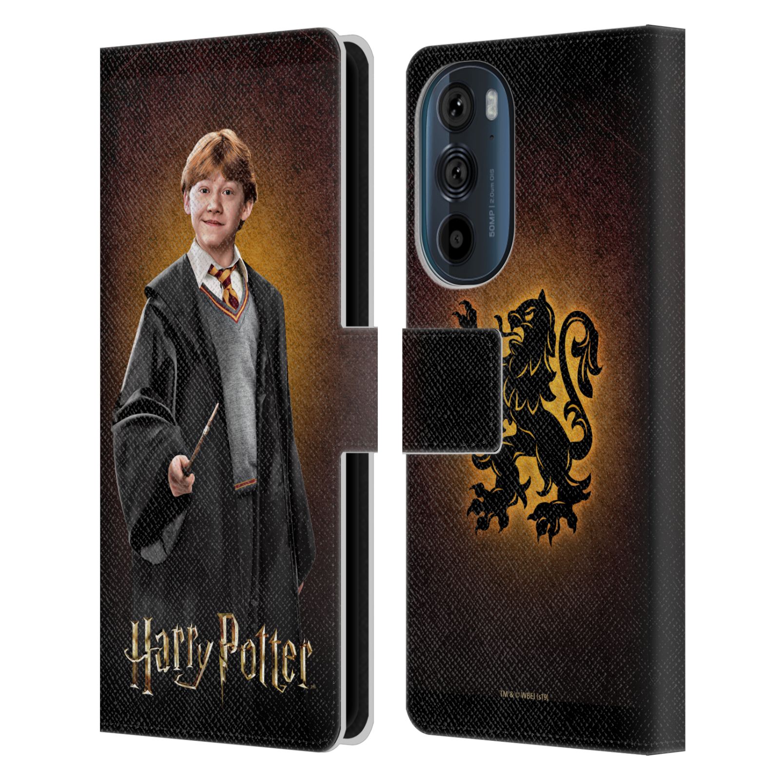 Pouzdro na mobil Motorola EDGE 30 - HEAD CASE - Harry Potter - Ron Weasley portrét