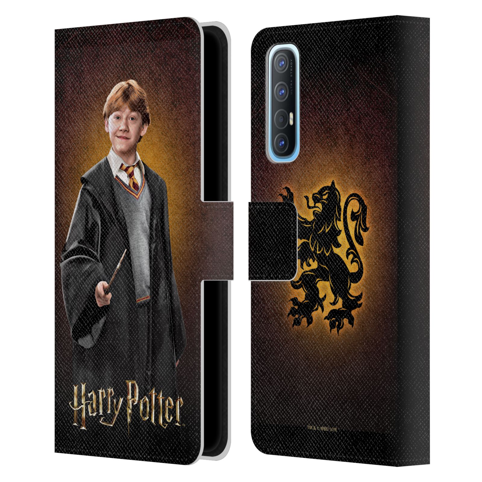 Pouzdro na mobil Oppo Find X2 NEO - HEAD CASE - Harry Potter - Ron Weasley portrét