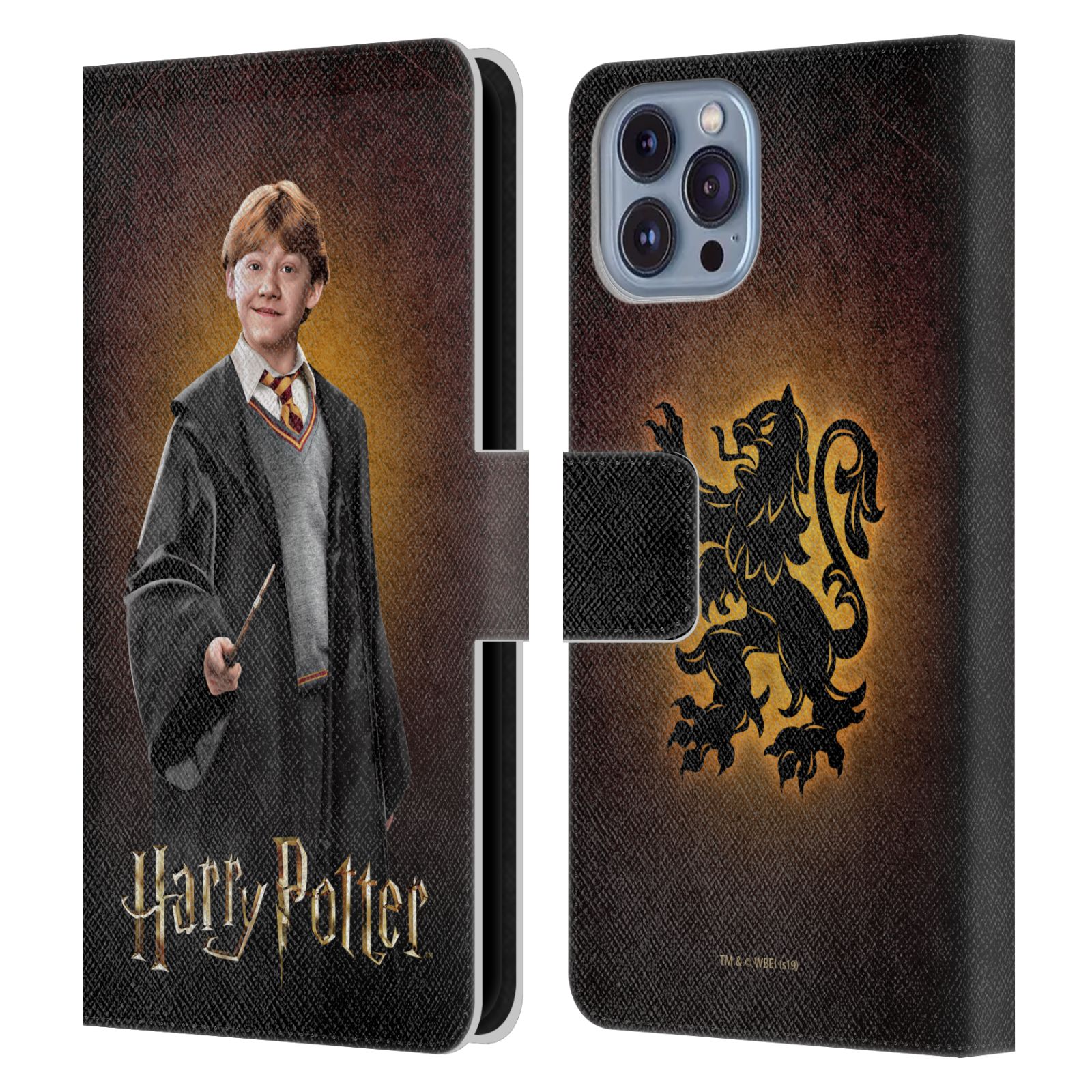 Pouzdro na mobil Apple Iphone 14 - HEAD CASE - Harry Potter - Ron Weasley portrét