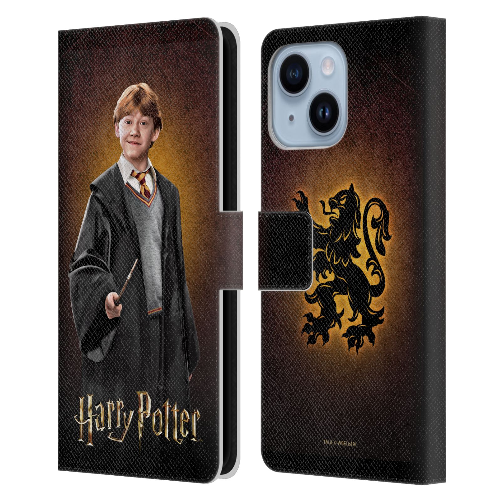 Pouzdro na mobil Apple Iphone 14 PLUS - HEAD CASE - Harry Potter - Ron Weasley portrét