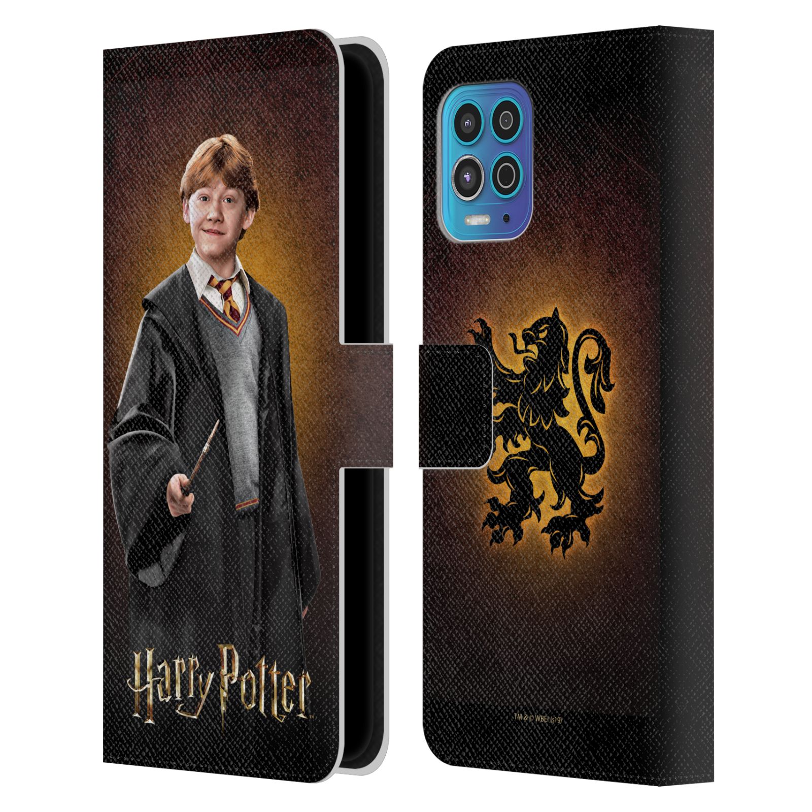 Pouzdro na mobil Motorola Moto G100 - HEAD CASE - Harry Potter - Ron Weasley portrét