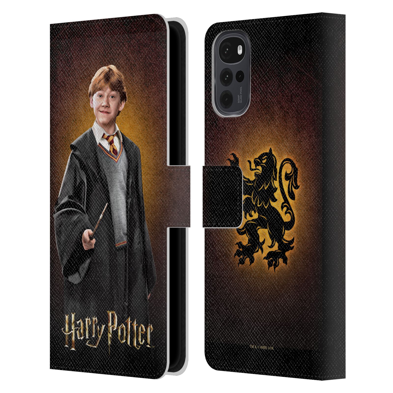 Pouzdro na mobil Motorola Moto G22 - HEAD CASE - Harry Potter - Ron Weasley portrét