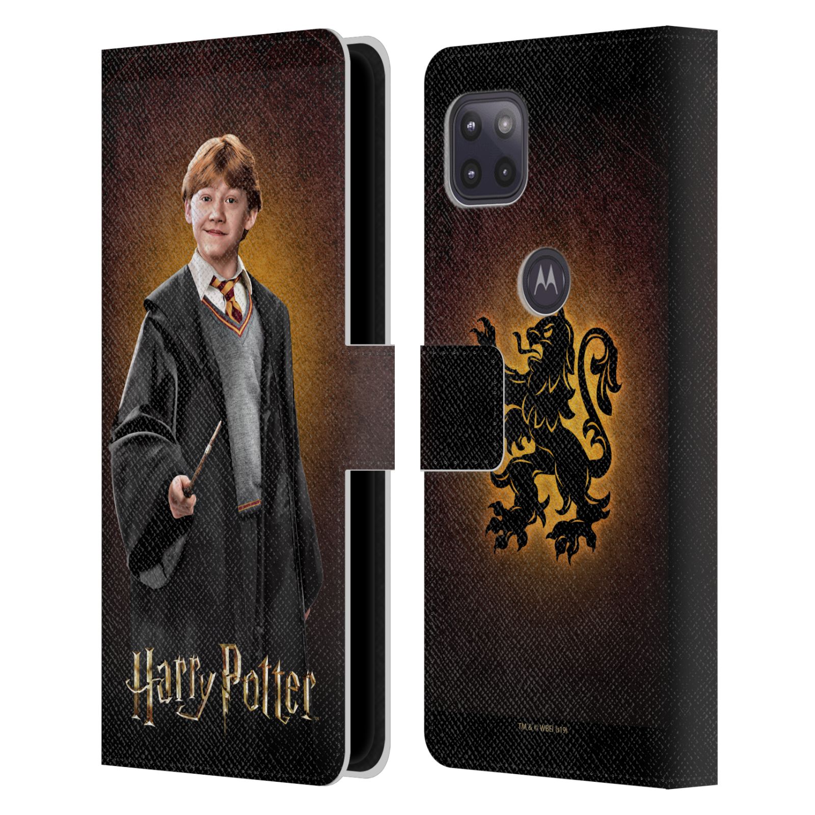 Pouzdro na mobil Motorola Moto G 5G - HEAD CASE - Harry Potter - Ron Weasley portrét