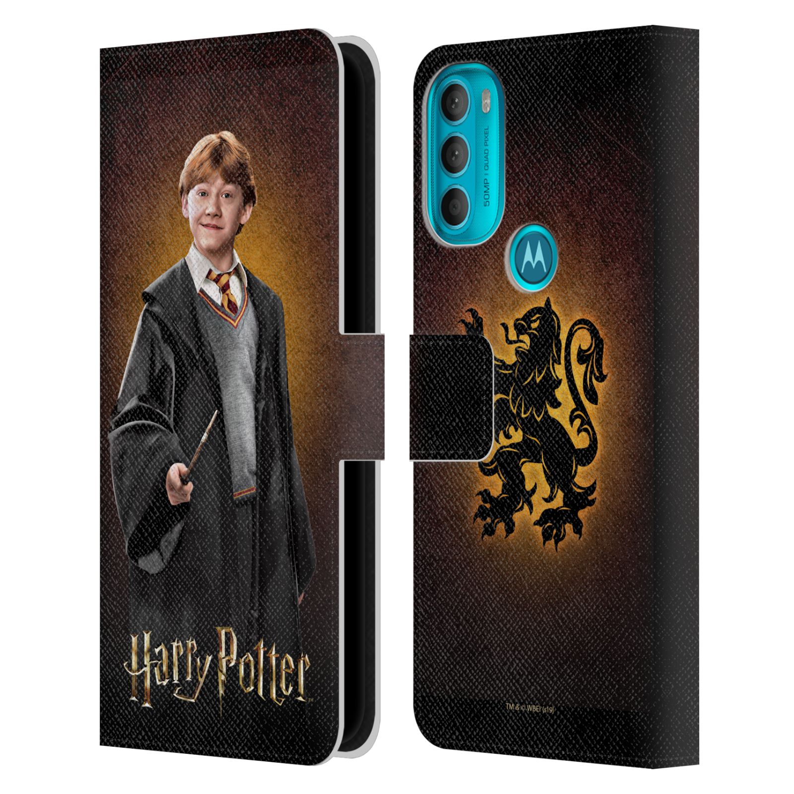 Pouzdro na mobil Motorola Moto G71 5G - HEAD CASE - Harry Potter - Ron Weasley portrét