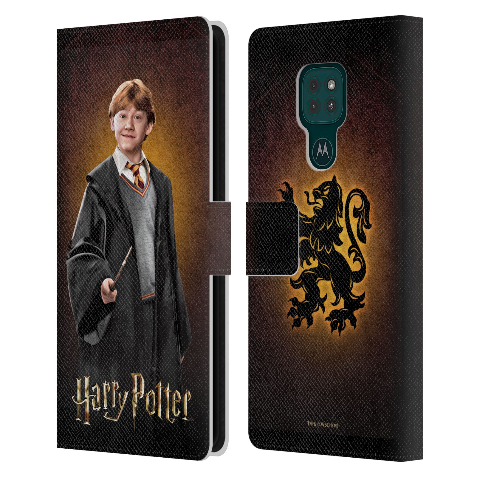 Pouzdro na mobil Motorola Moto G9 PLAY - HEAD CASE - Harry Potter - Ron Weasley portrét