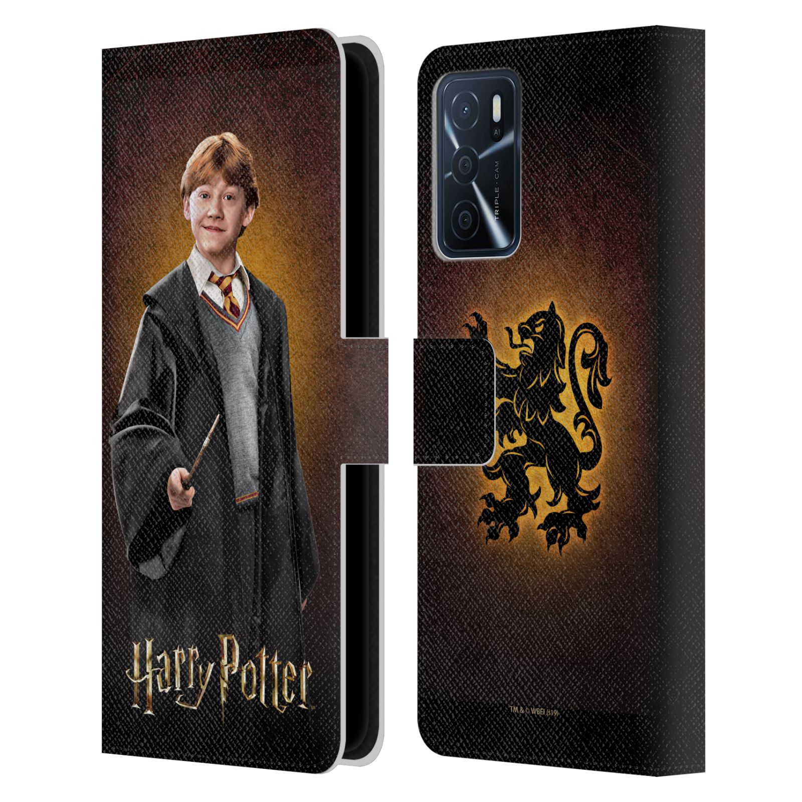 Pouzdro na mobil Oppo A16s - HEAD CASE - Harry Potter - Ron Weasley portrét