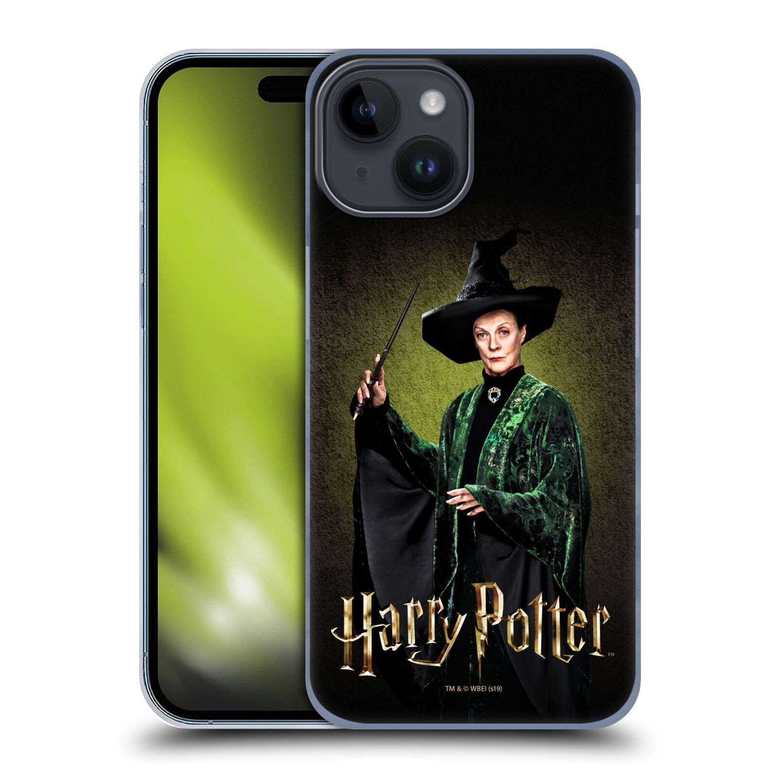 Plastový obal HEAD CASE na mobil Apple Iphone 15  Harry Potter - Minerva Mcgonagall školní foto