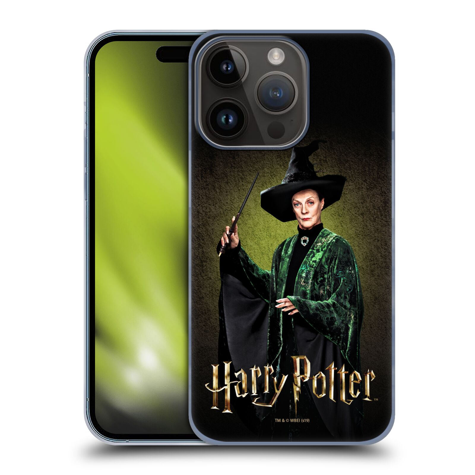 Plastový obal HEAD CASE na mobil Apple Iphone 15 Pro  Harry Potter - Minerva Mcgonagall školní foto