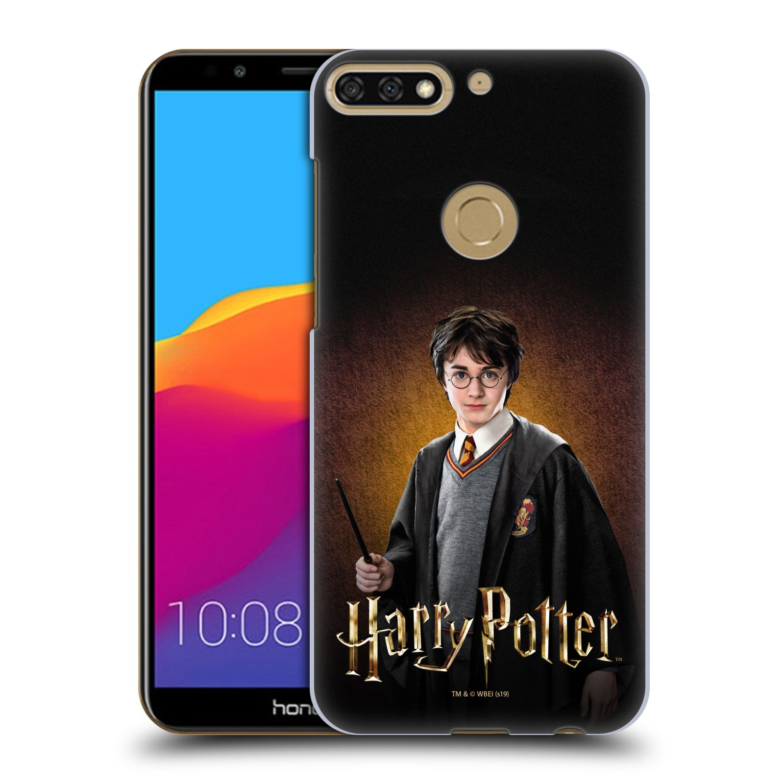 Pouzdro na mobil HONOR 7C - HEAD CASE - Harry Potter portrét
