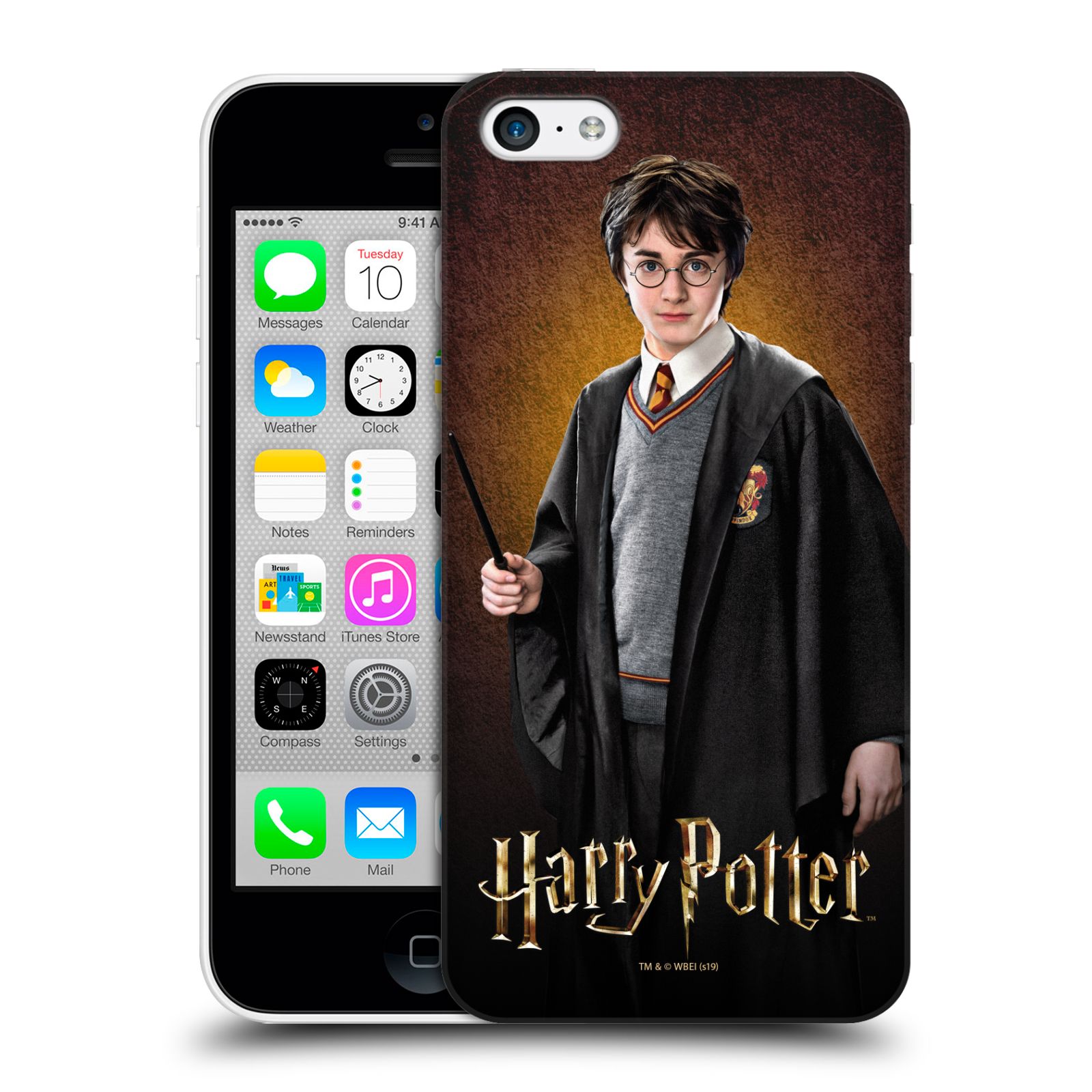 Pouzdro na mobil Apple Iphone 5C - HEAD CASE - Harry Potter portrét