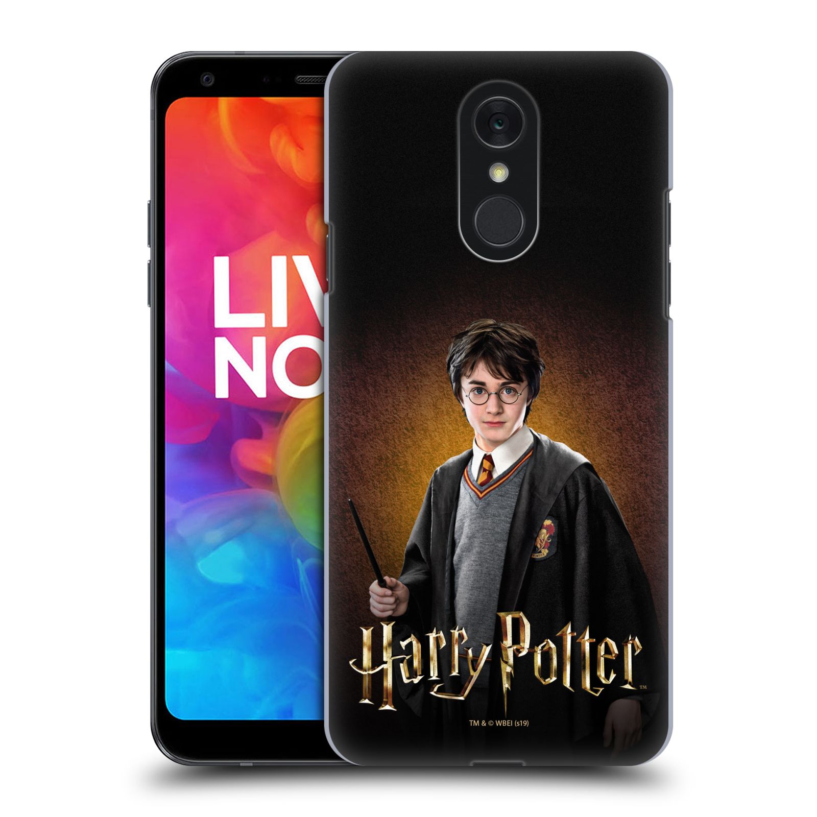 Pouzdro na mobil LG Q7 - HEAD CASE - Harry Potter portrét