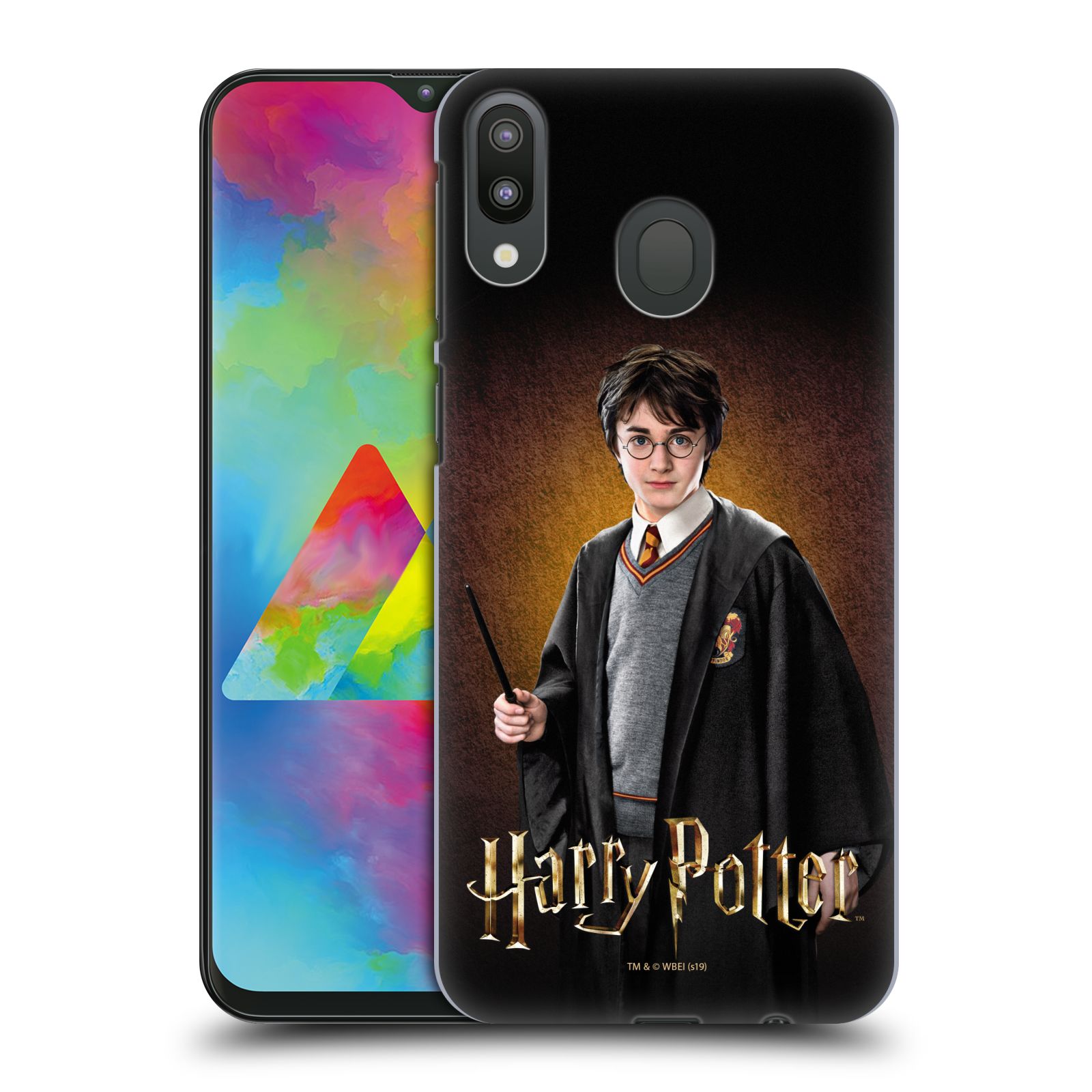 Pouzdro na mobil Samsung Galaxy M20 - HEAD CASE - Harry Potter portrét
