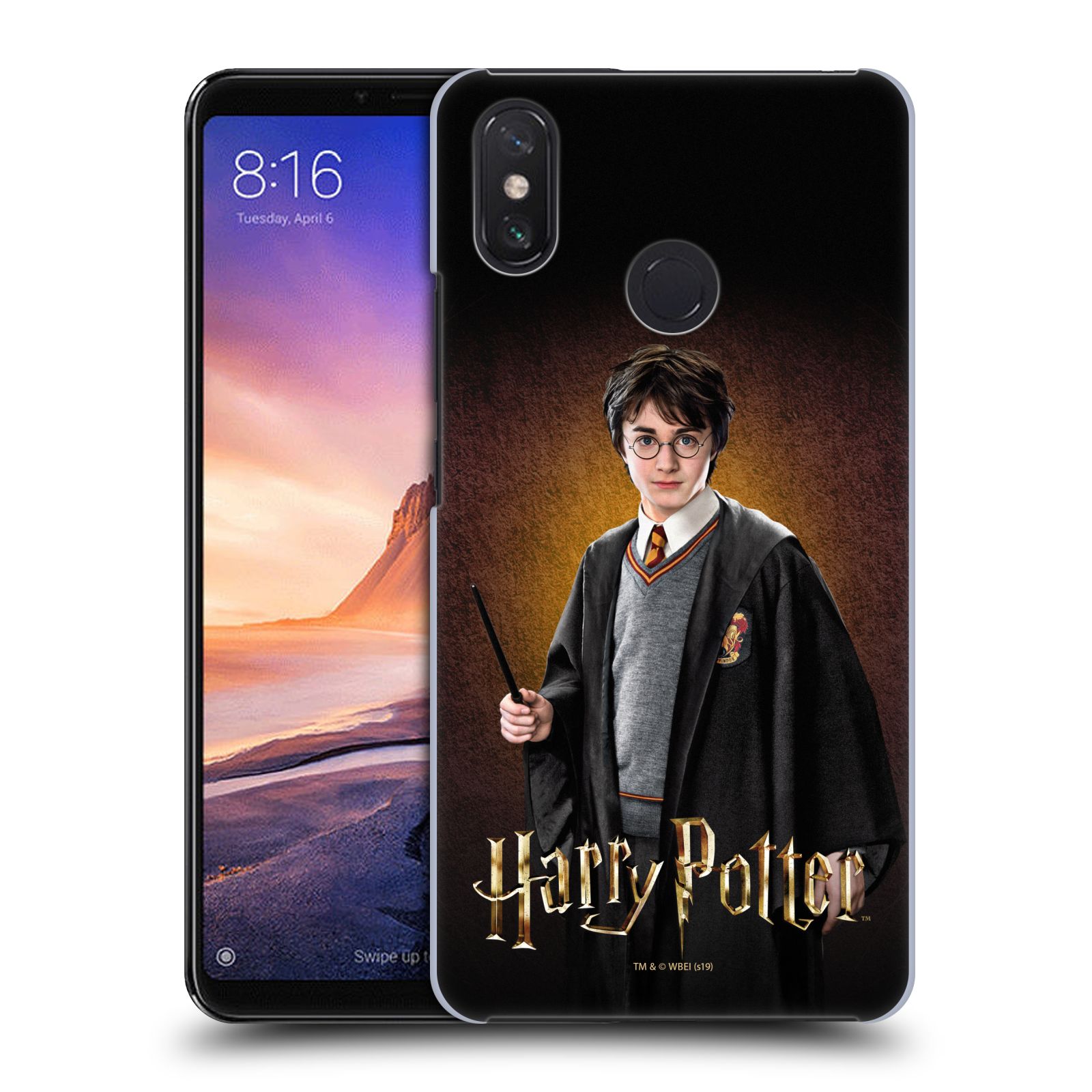 Pouzdro na mobil Xiaomi Mi Max 3 - HEAD CASE - Harry Potter portrét