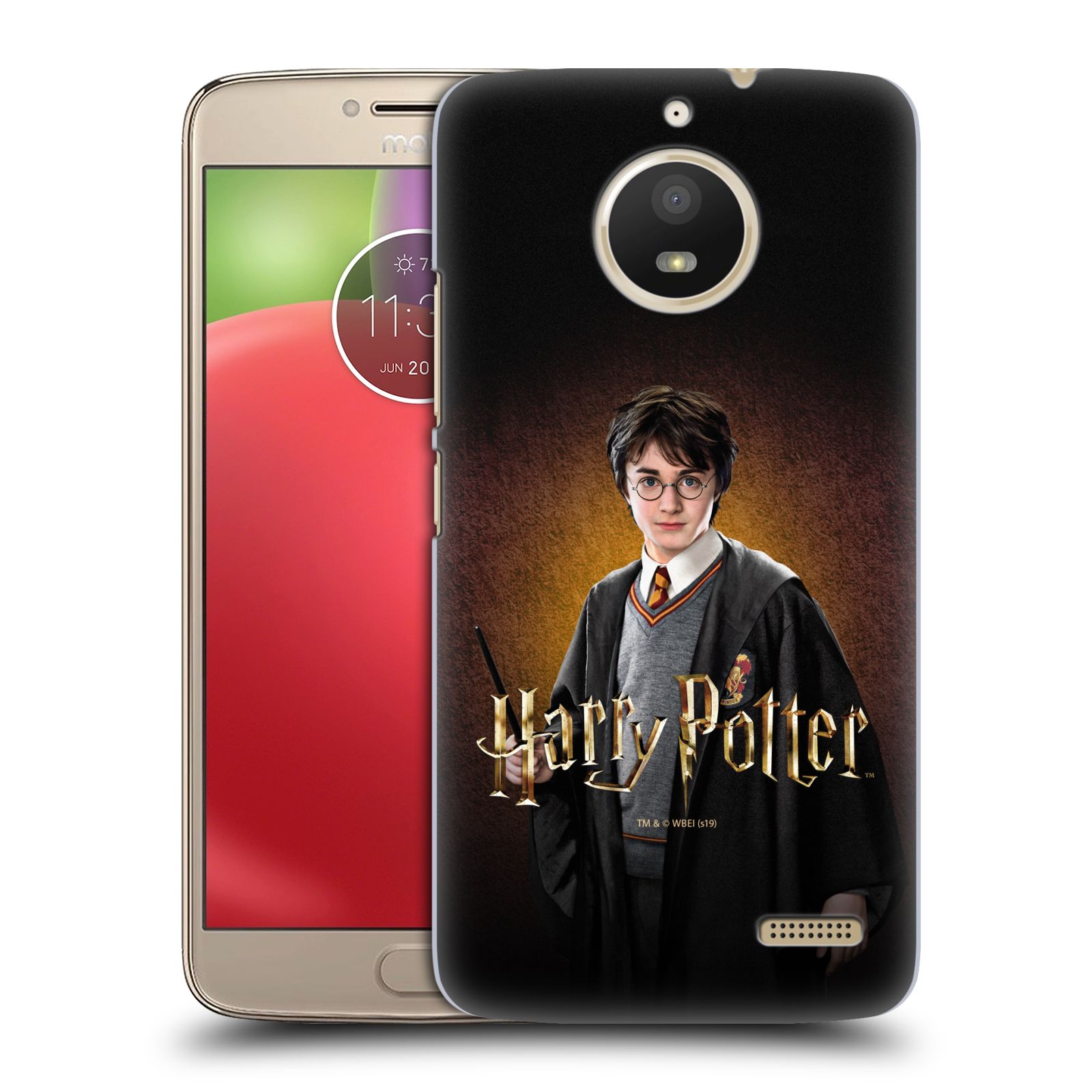 Pouzdro na mobil Lenovo Moto E4 - HEAD CASE - Harry Potter portrét