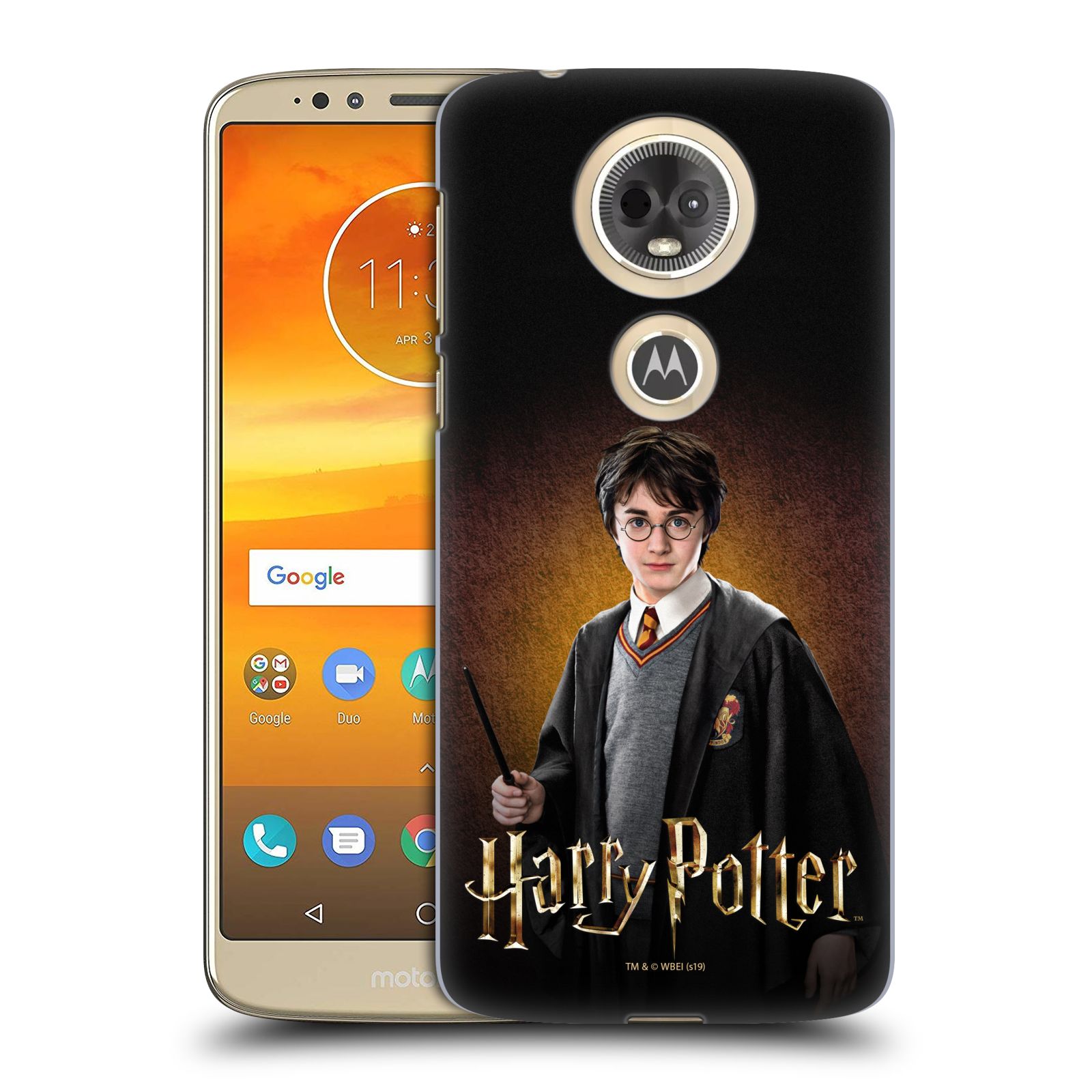 Pouzdro na mobil Motorola Moto E5 PLUS - HEAD CASE - Harry Potter portrét