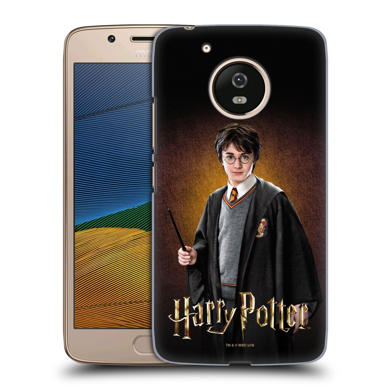 Pouzdro na mobil Lenovo Moto G5 - HEAD CASE - Harry Potter portrét