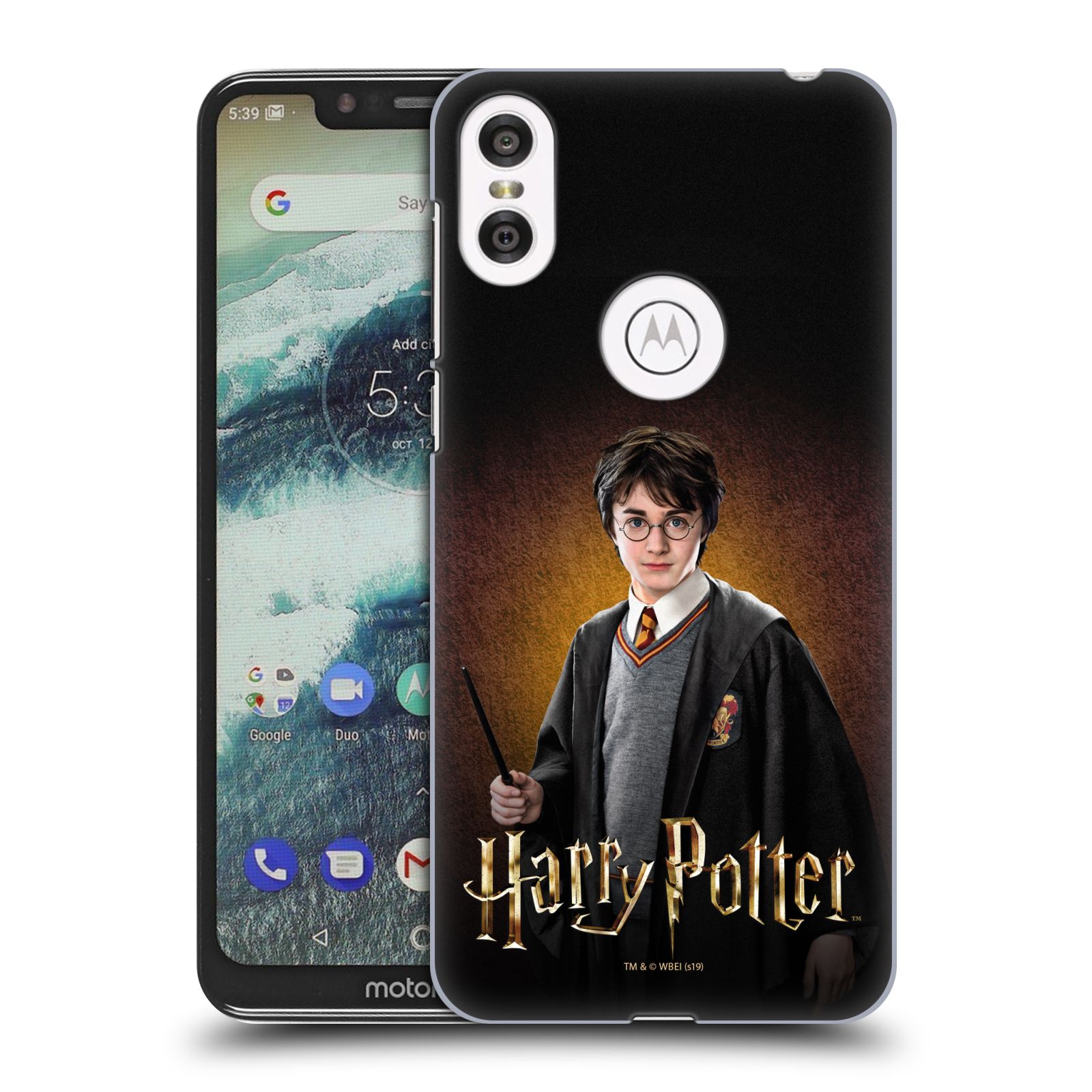 Pouzdro na mobil Motorola Moto ONE - HEAD CASE - Harry Potter portrét