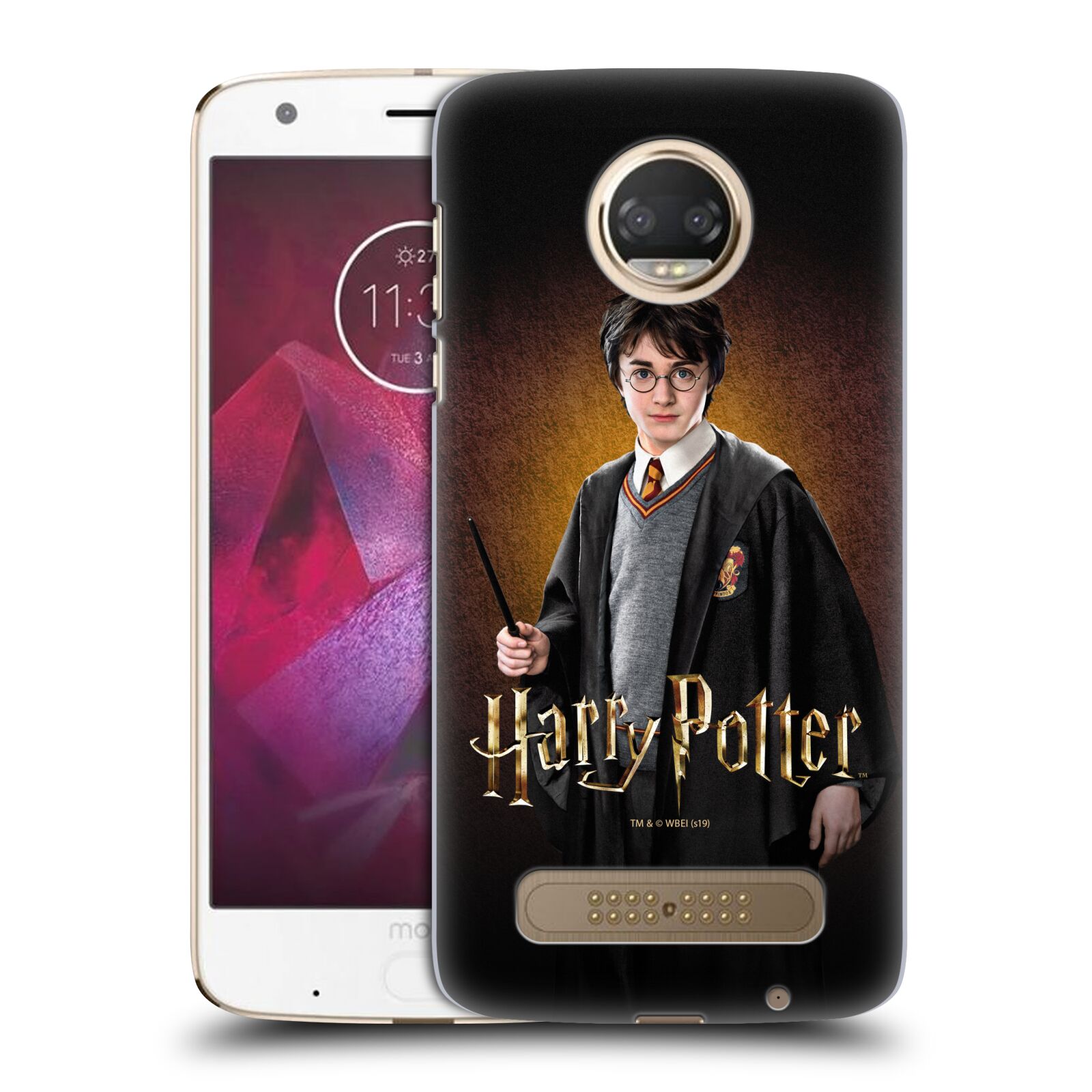 Pouzdro na mobil Motorola Moto Z2 PLAY - HEAD CASE - Harry Potter portrét