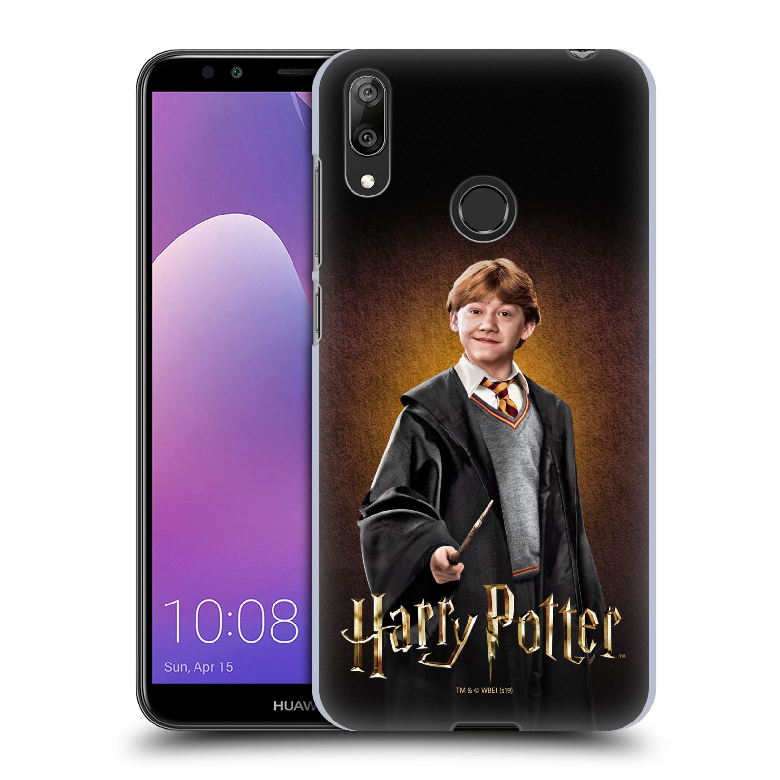 Pouzdro na mobil Huawei Y7 2019 - HEAD CASE - Ron Weasley