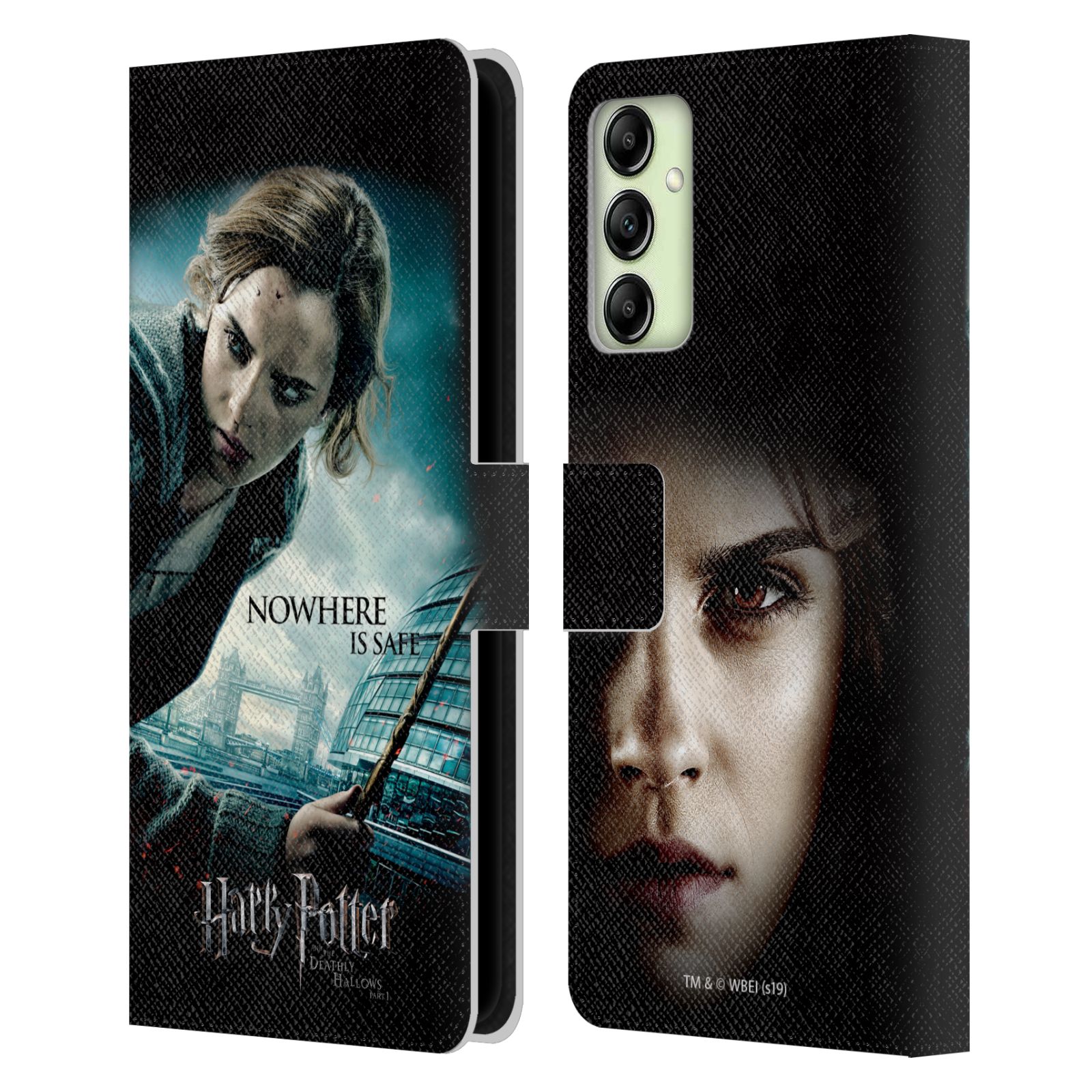 Pouzdro HEAD CASE na mobil Samsung Galaxy A14 - Harry Potter - Hermiona v Londýně