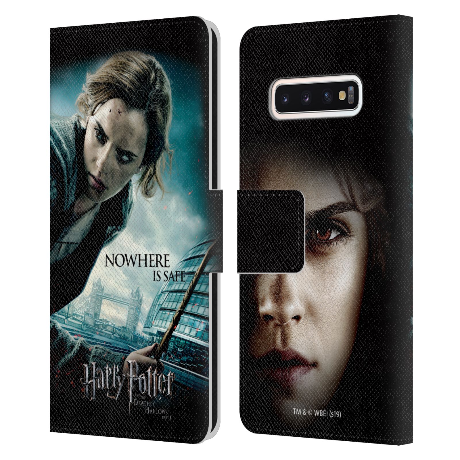 Pouzdro HEAD CASE na mobil Samsung Galaxy S10 - Harry Potter - Hermiona v Londýně