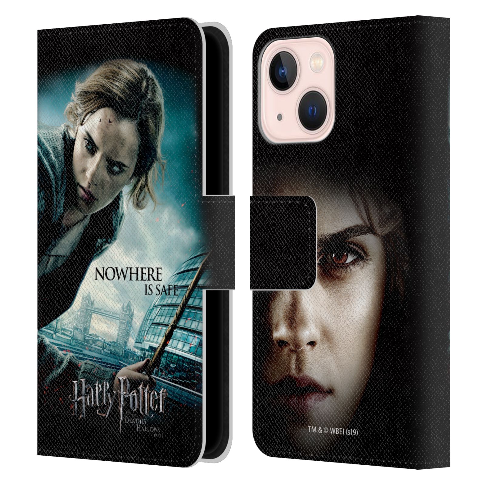 Pouzdro HEAD CASE na mobil Apple Iphone 13 MINI - Harry Potter - Hermiona v Londýně