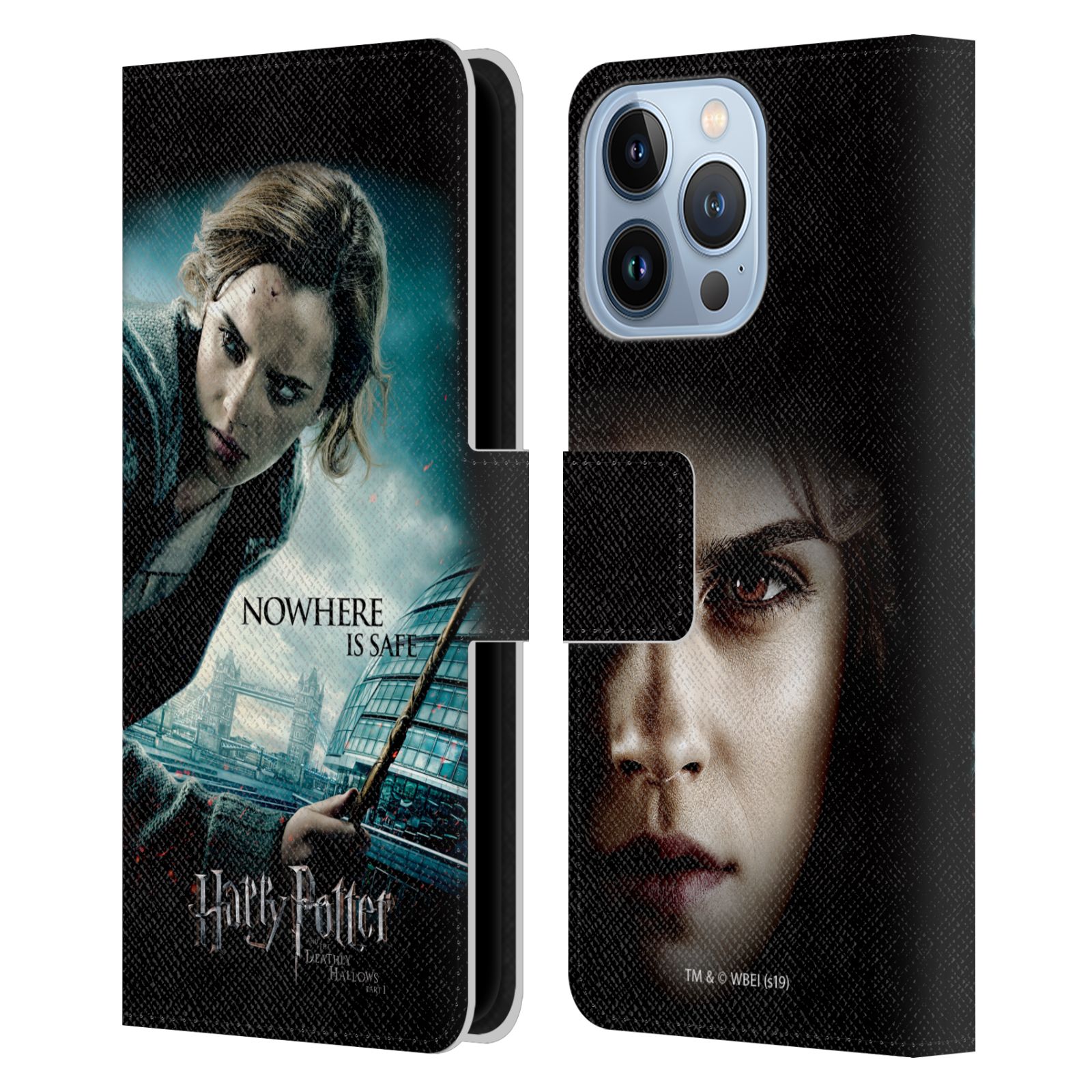 Pouzdro HEAD CASE na mobil Apple Iphone 13 PRO - Harry Potter - Hermiona v Londýně
