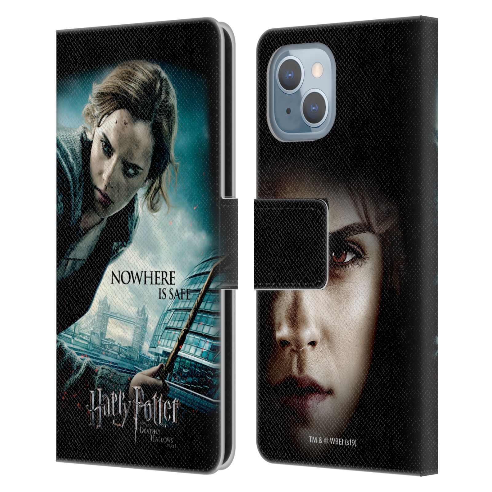 Pouzdro HEAD CASE na mobil Apple Iphone 14 - Harry Potter - Hermiona v Londýně