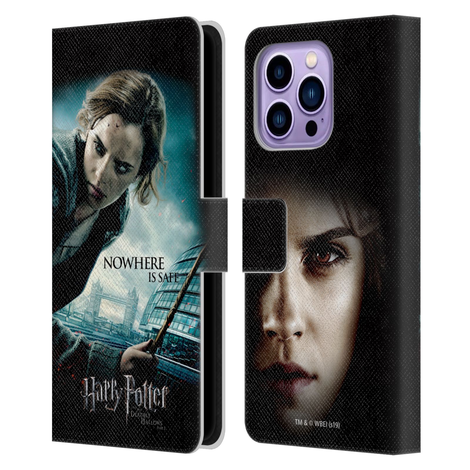 Pouzdro HEAD CASE na mobil Apple Iphone 14 PRO MAX - Harry Potter - Hermiona v Londýně