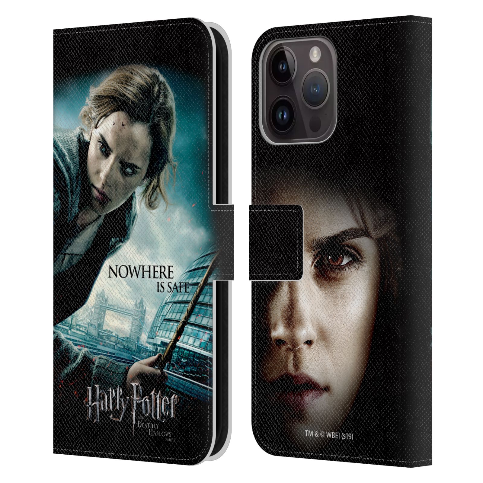 Pouzdro HEAD CASE na mobil Apple Iphone 15 PRO MAX - Harry Potter - Hermiona v Londýně