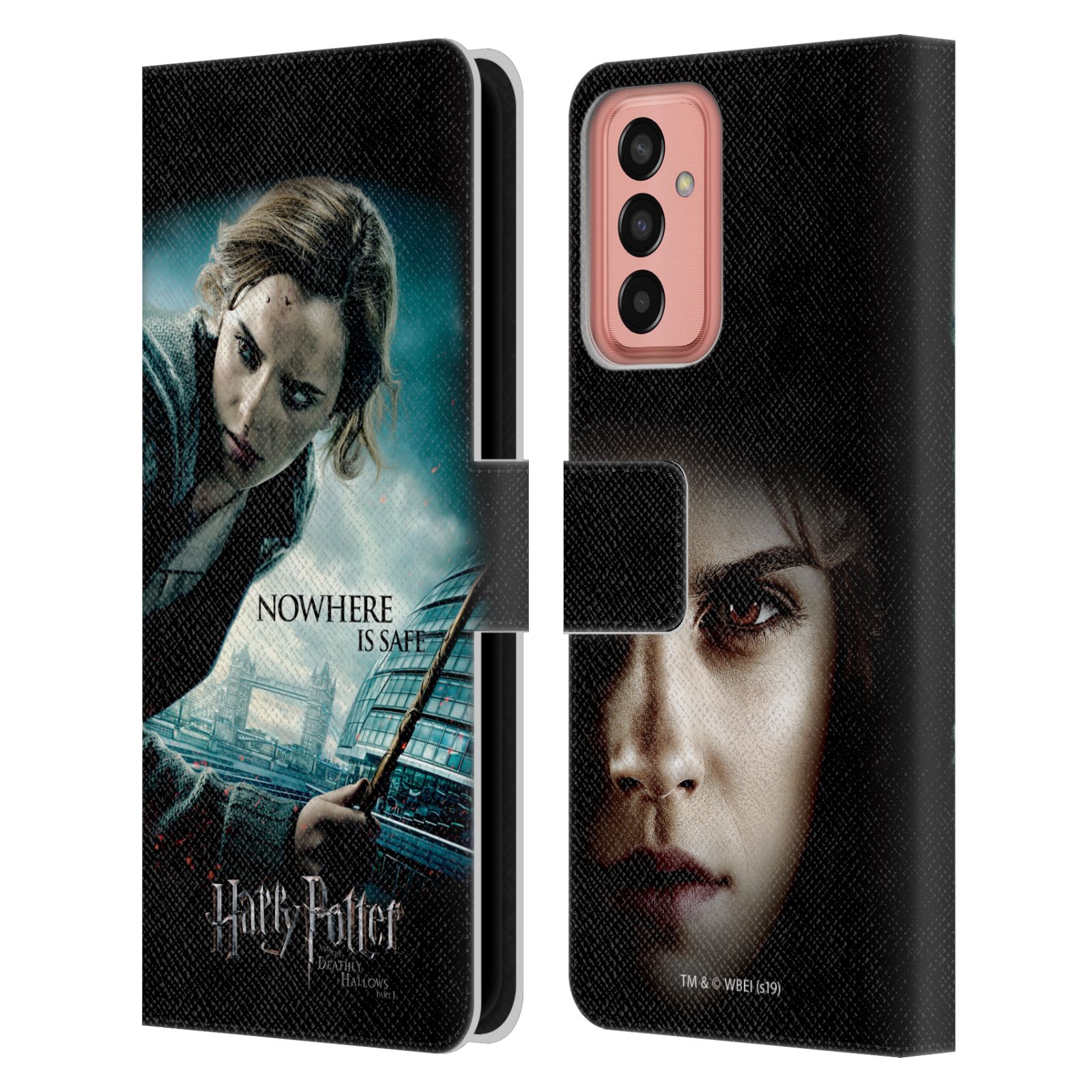 Pouzdro HEAD CASE na mobil Samsung Galaxy M13 - Harry Potter - Hermiona v Londýně