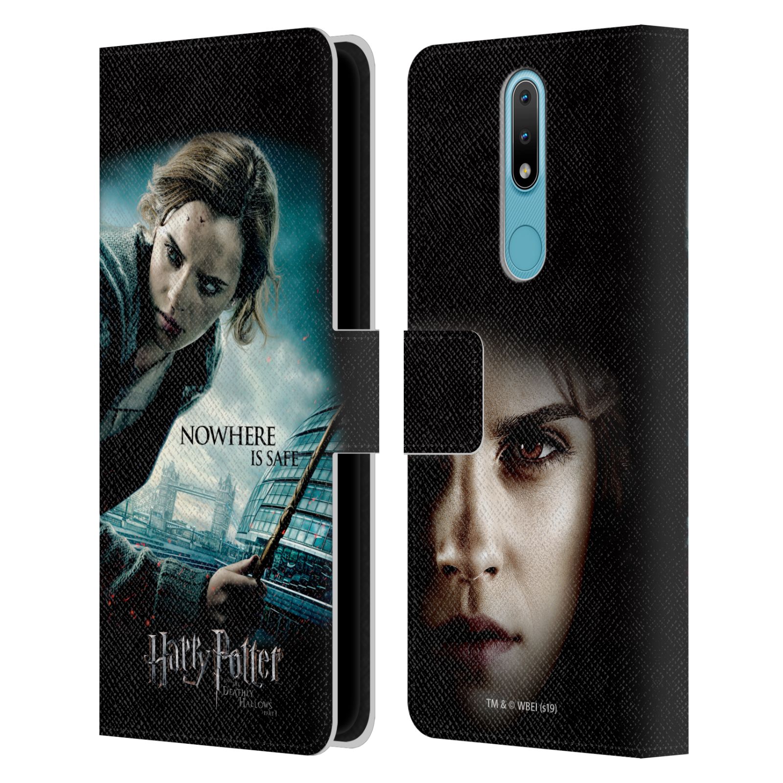 Pouzdro HEAD CASE na mobil Nokia 2.4 - Harry Potter - Hermiona v Londýně
