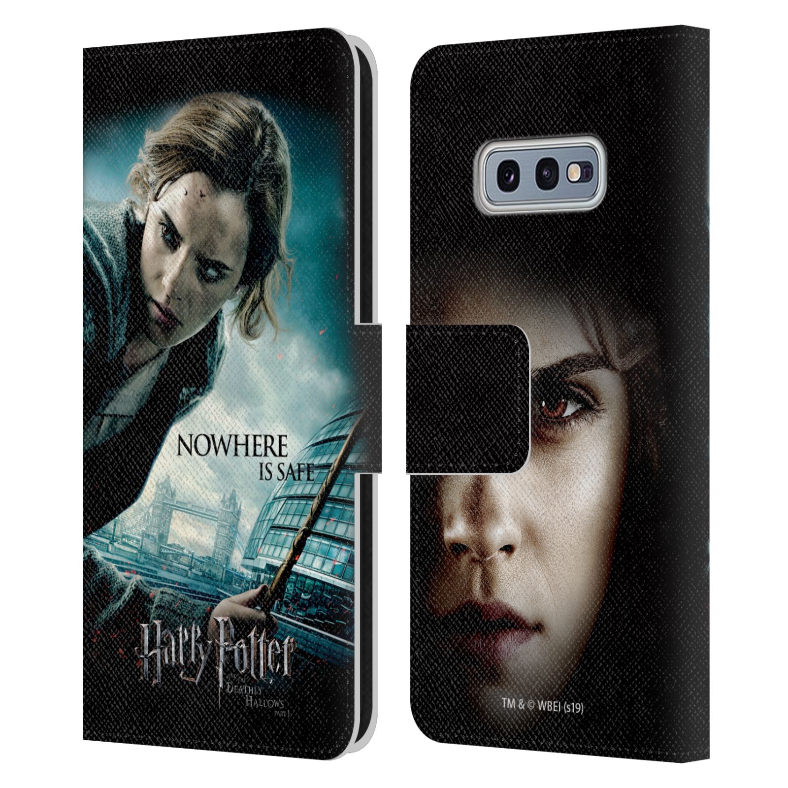 Pouzdro HEAD CASE na mobil Samsung Galaxy S10e - Harry Potter - Hermiona v Londýně