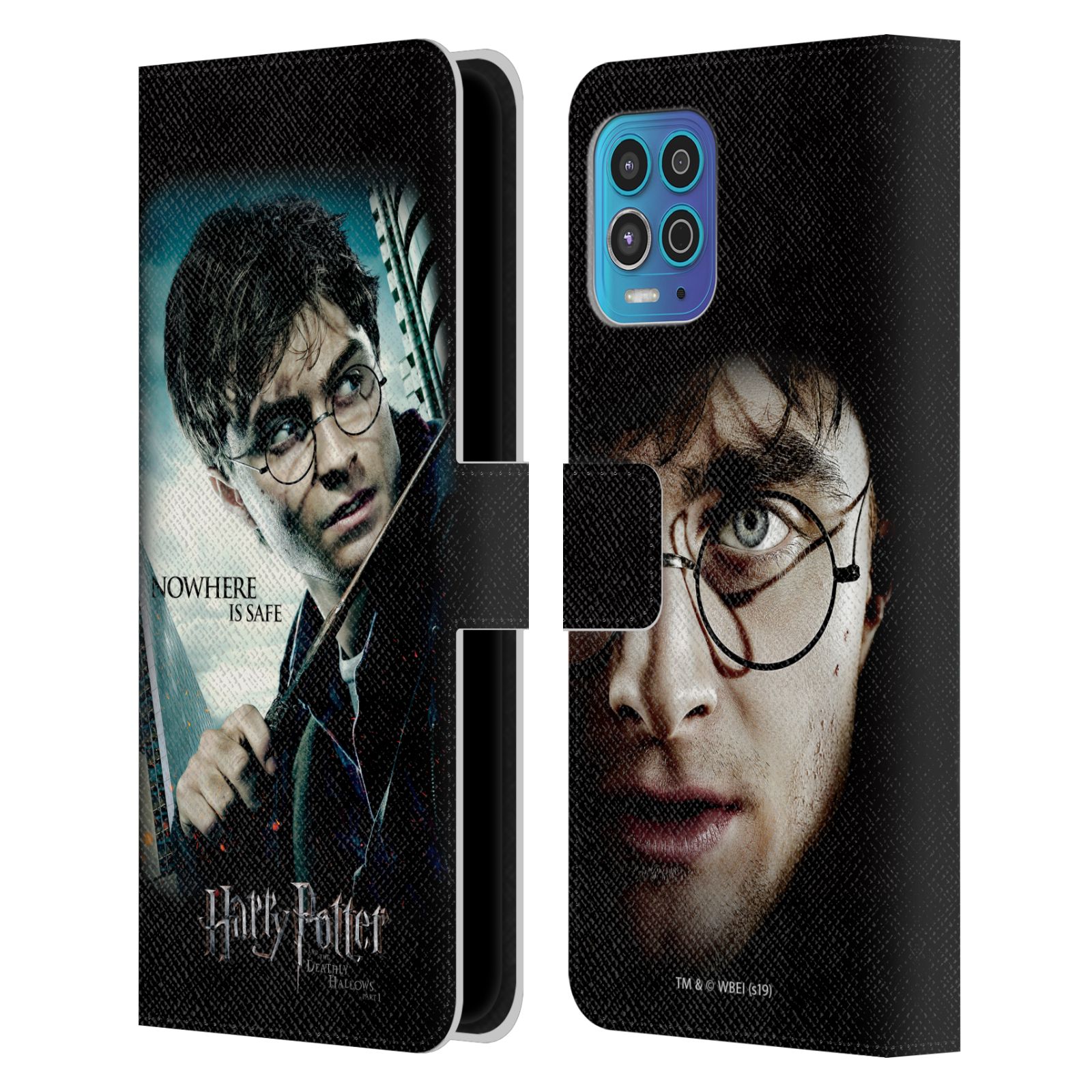 Pouzdro HEAD CASE na mobil Motorola MOTO G100 - Harry Potter v Londýně