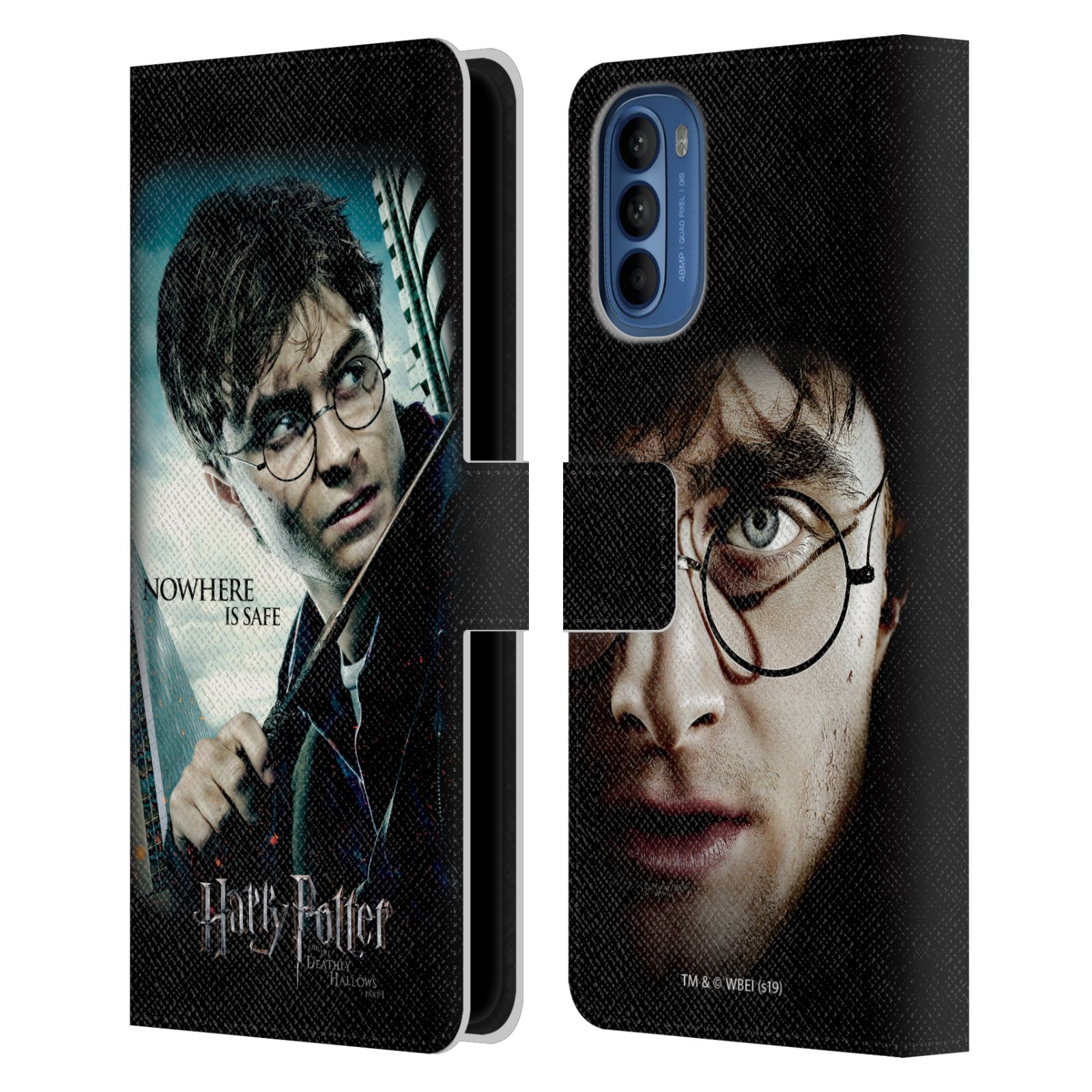 Pouzdro HEAD CASE na mobil Motorola Moto G41 - Harry Potter v Londýně
