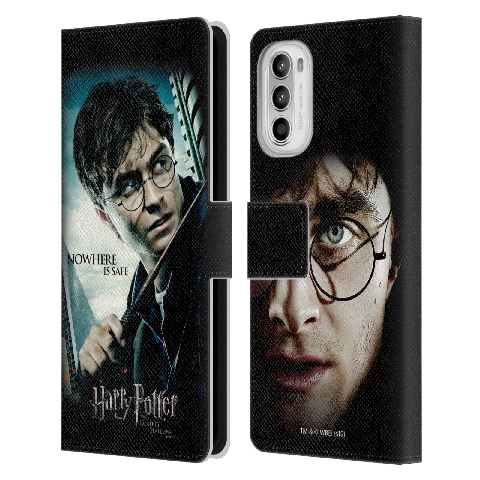Pouzdro HEAD CASE na mobil Motorola Moto G52 - Harry Potter v Londýně