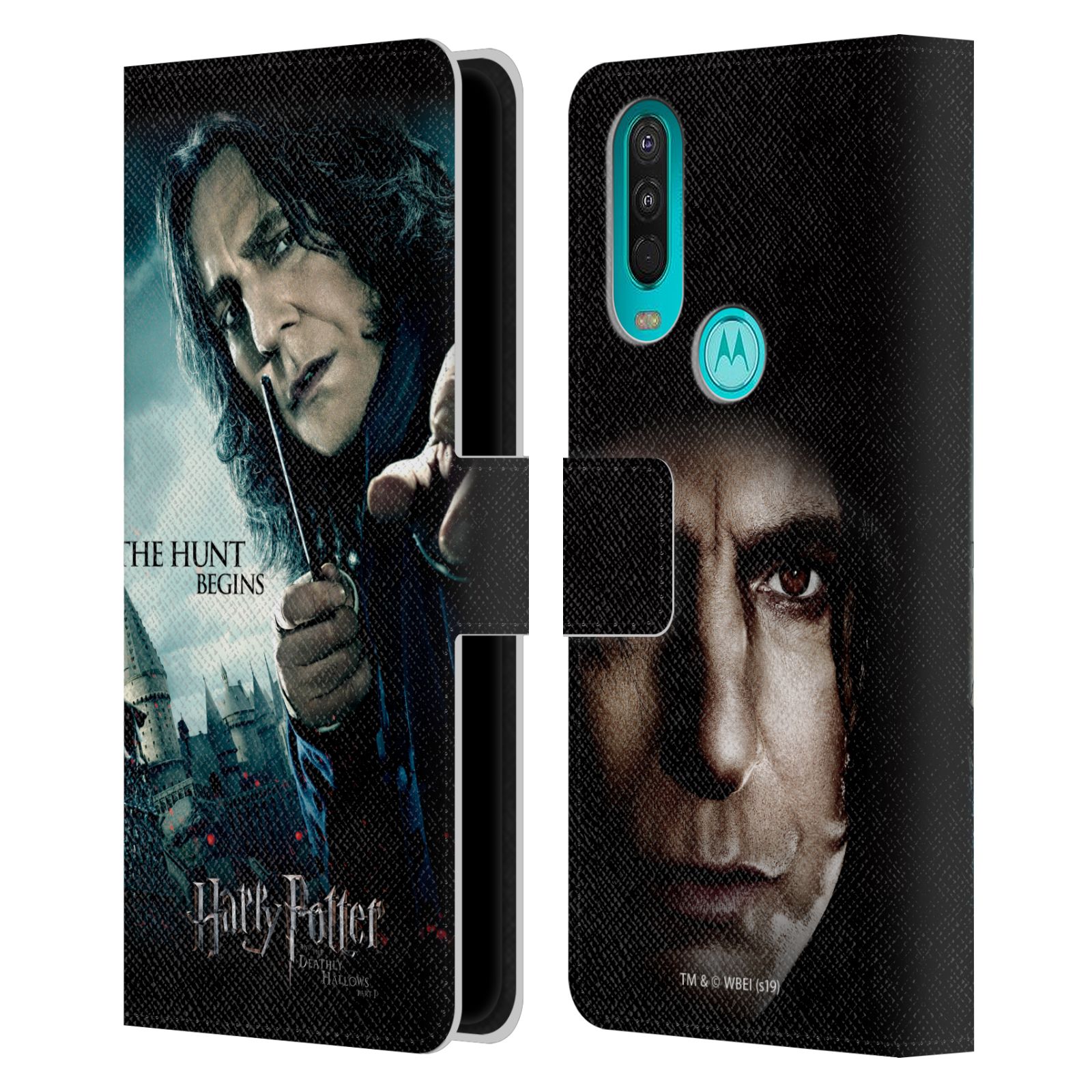 Pouzdro HEAD CASE na mobil Motorola One Action - Harry Potter - Severus Snape