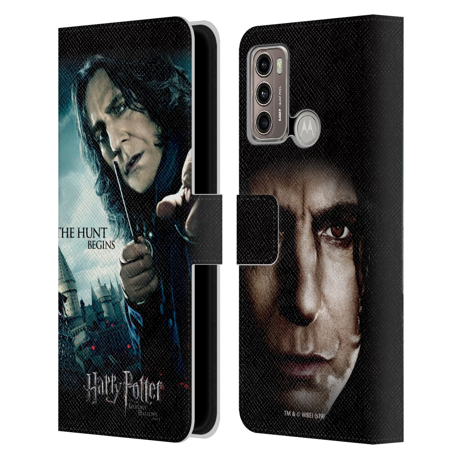 Pouzdro HEAD CASE na mobil Motorola Moto G60 - Harry Potter - Severus Snape
