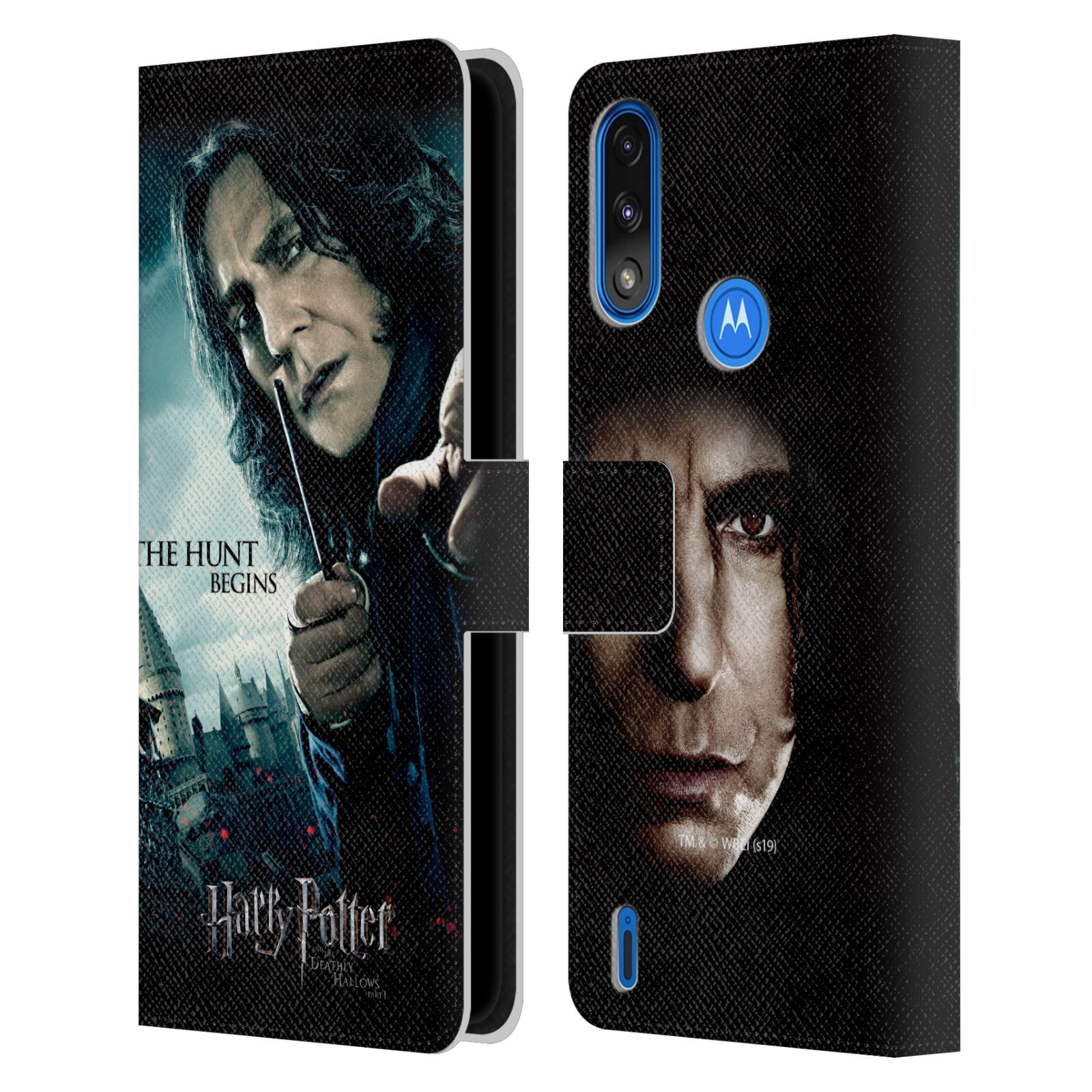 Pouzdro HEAD CASE na mobil Motorola Moto E7 POWER - Harry Potter - Severus Snape