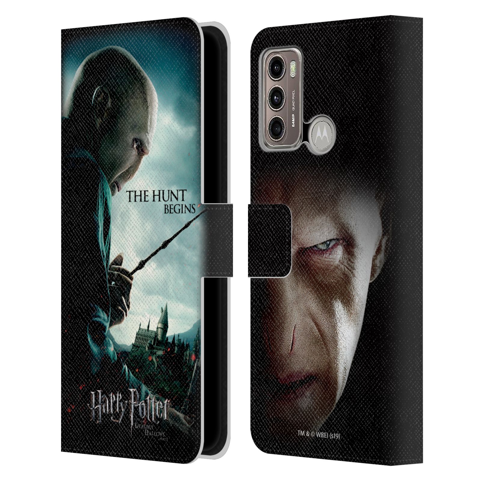 Pouzdro HEAD CASE na mobil Motorola Moto G60 - Harry Potter - Voldemort